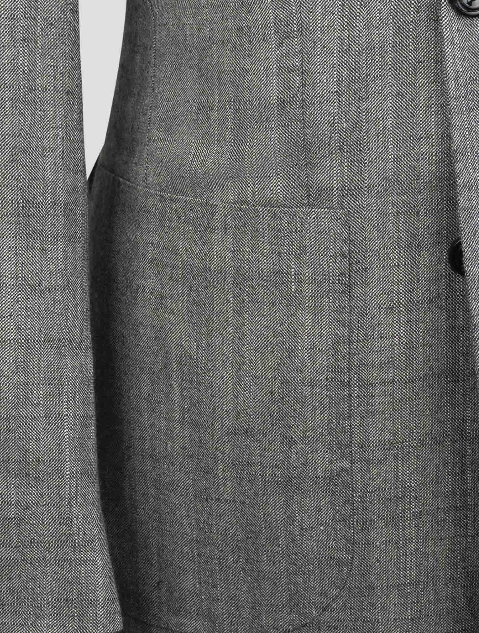Kiton Gray Cashmere Silk Suit