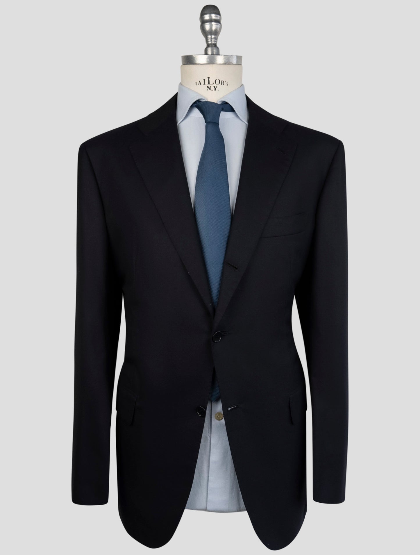 Kiton Blue Wool 14 Micron Suit