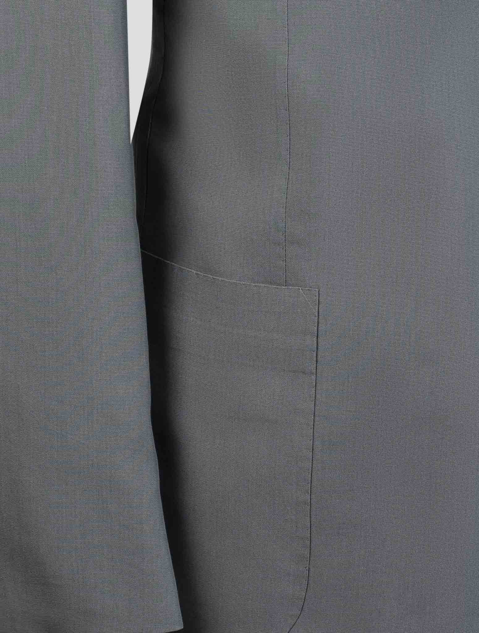 Kiton Light Blue Lyocell Viscose Silk Suit