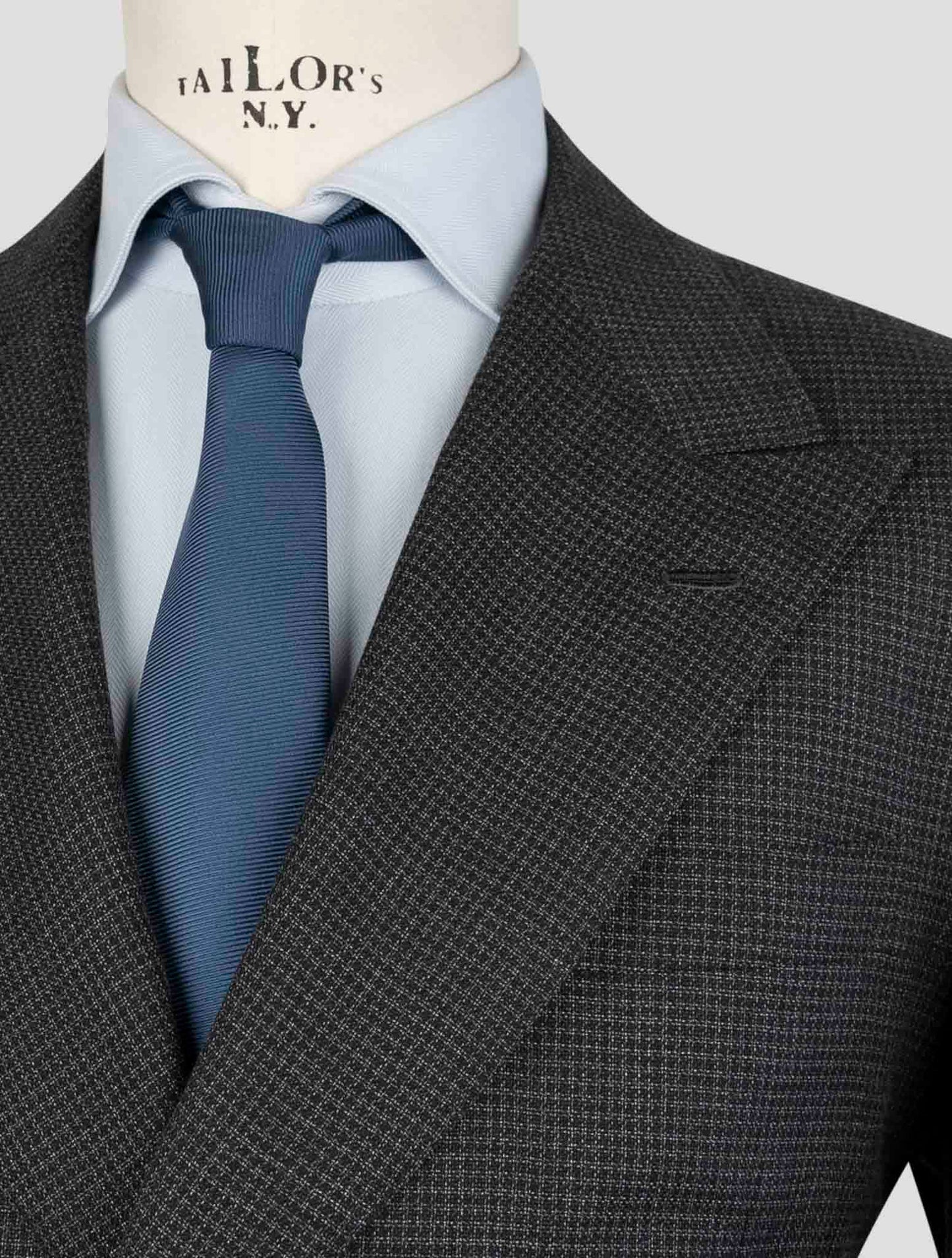 Kiton Gray Virgin Wool Cashmere Suit