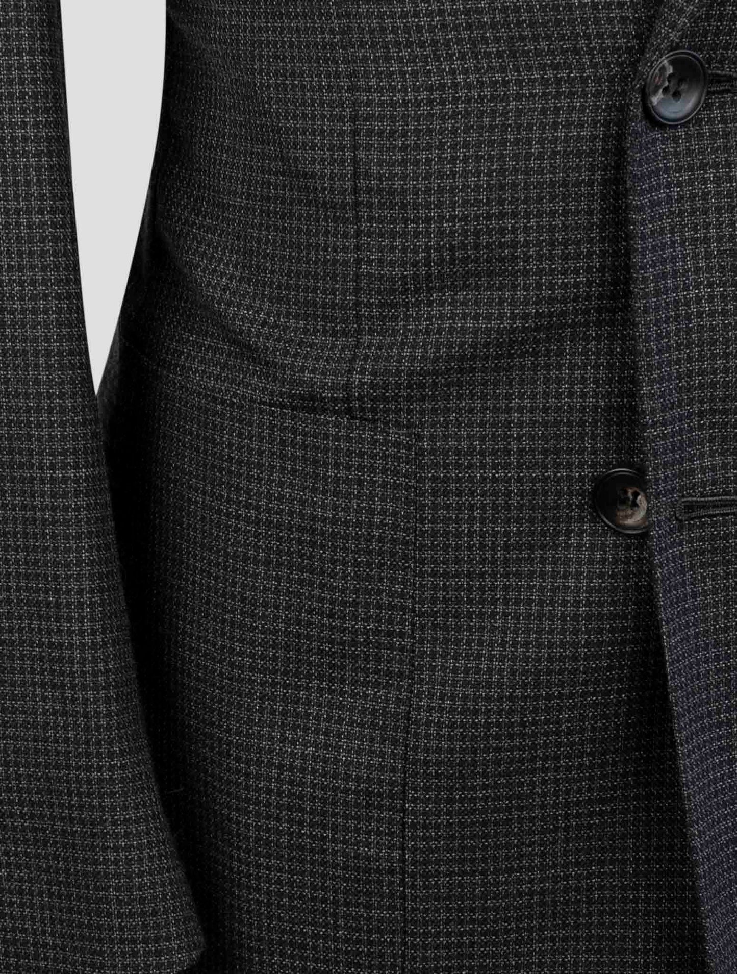 Kiton Gray Virgin Wool Cashmere Suit