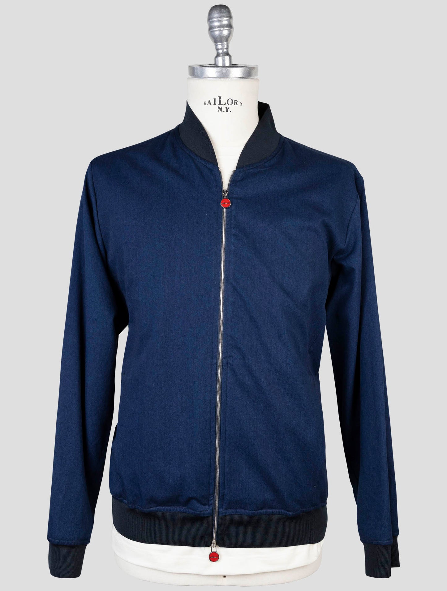 Kiton Denim Cotton Coat