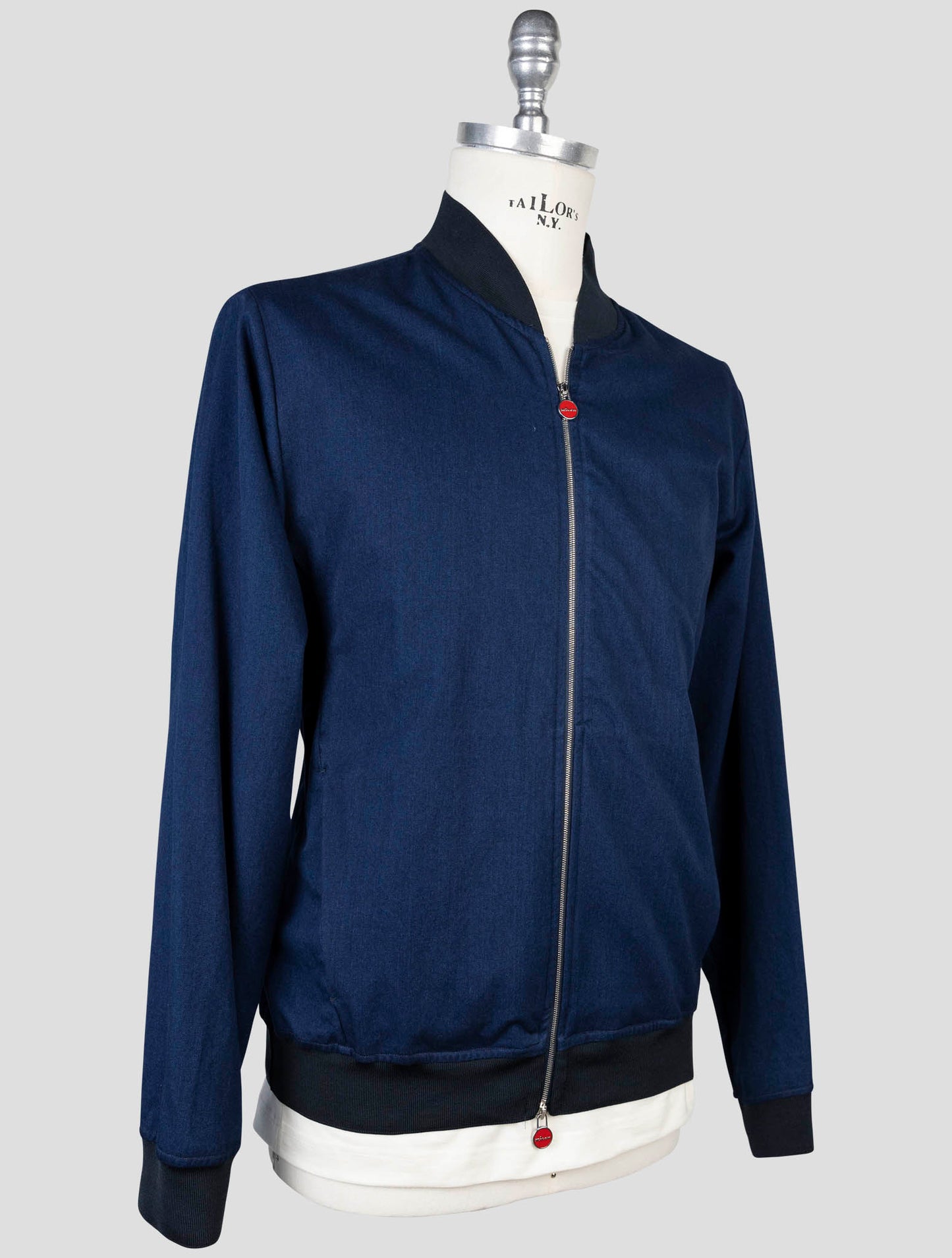 Kiton Denim Cotton Coat