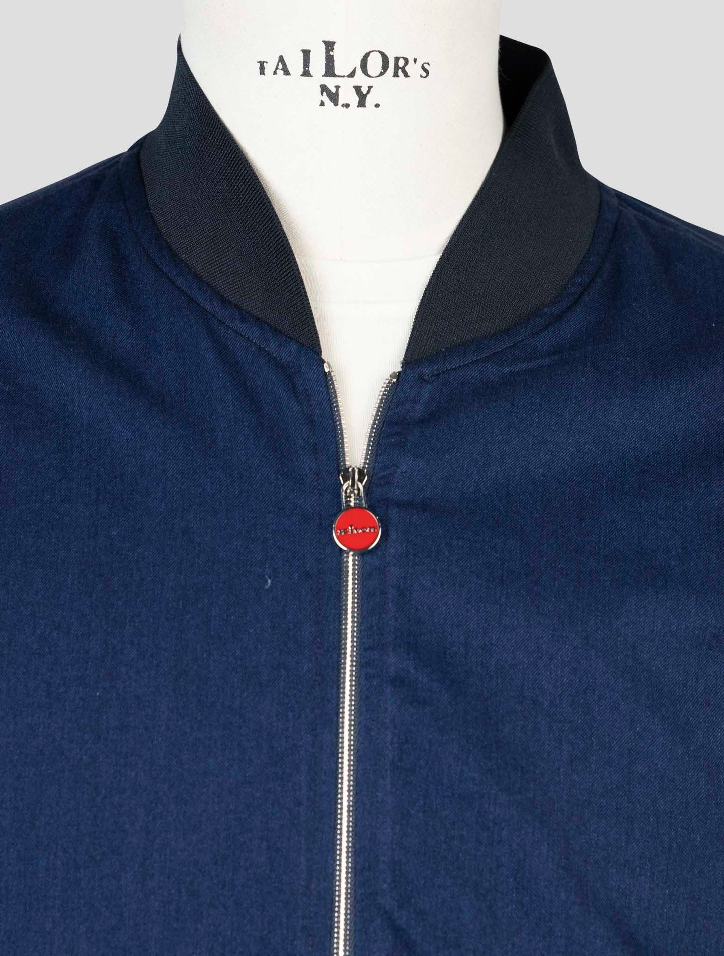 Kiton Denim Cotton Coat