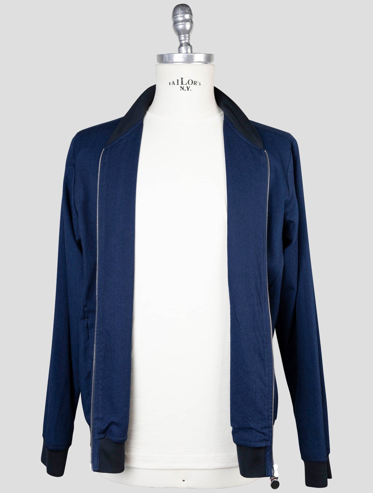 Kiton Denim Cotton Coat