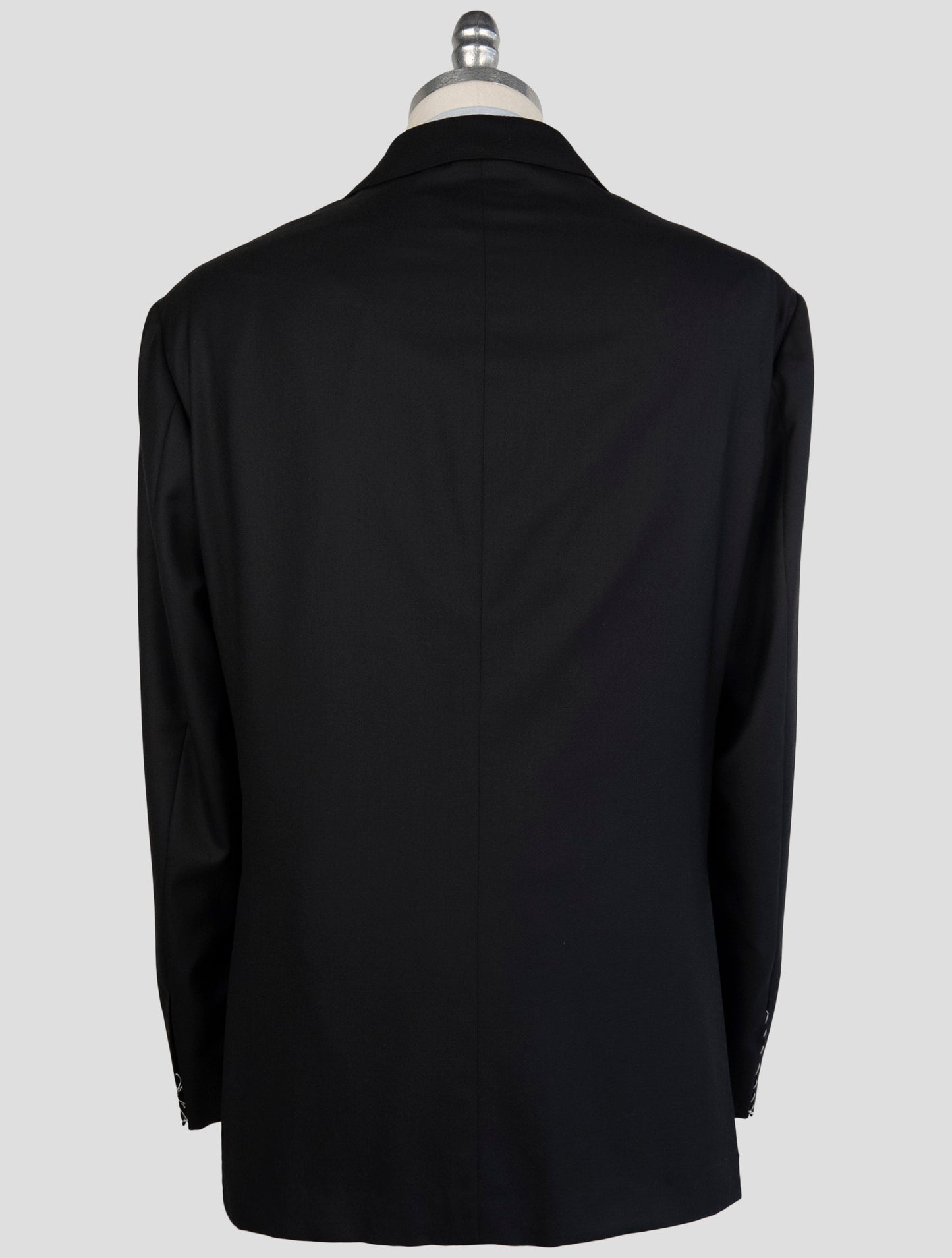 Kiton Black Wool 14 Micron Suit