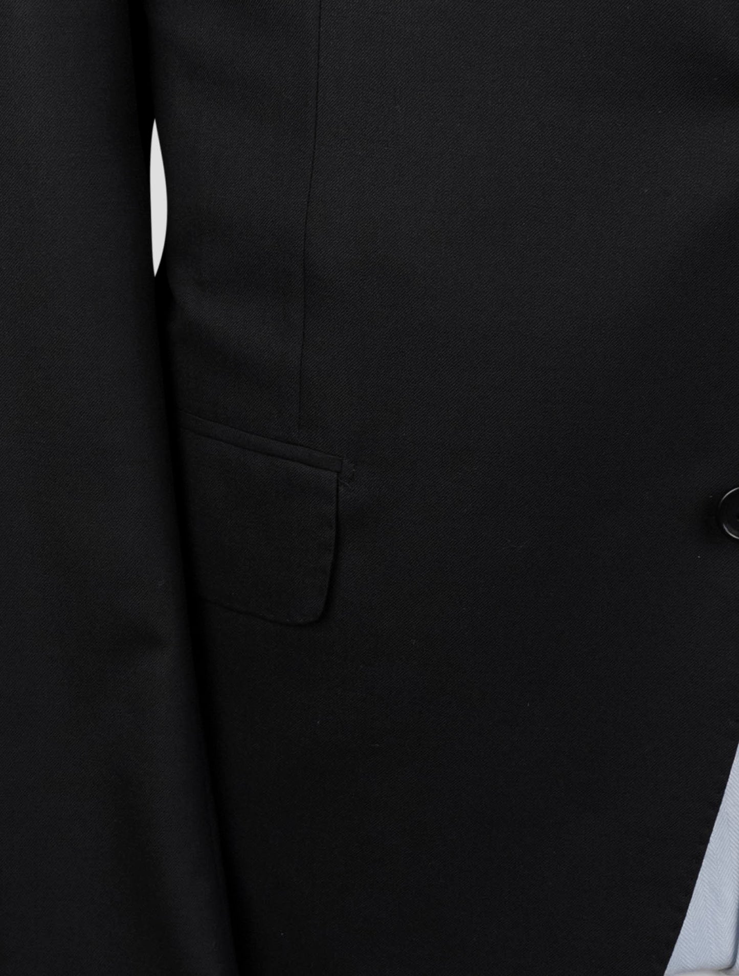 Kiton Black Wool 14 Micron Suit