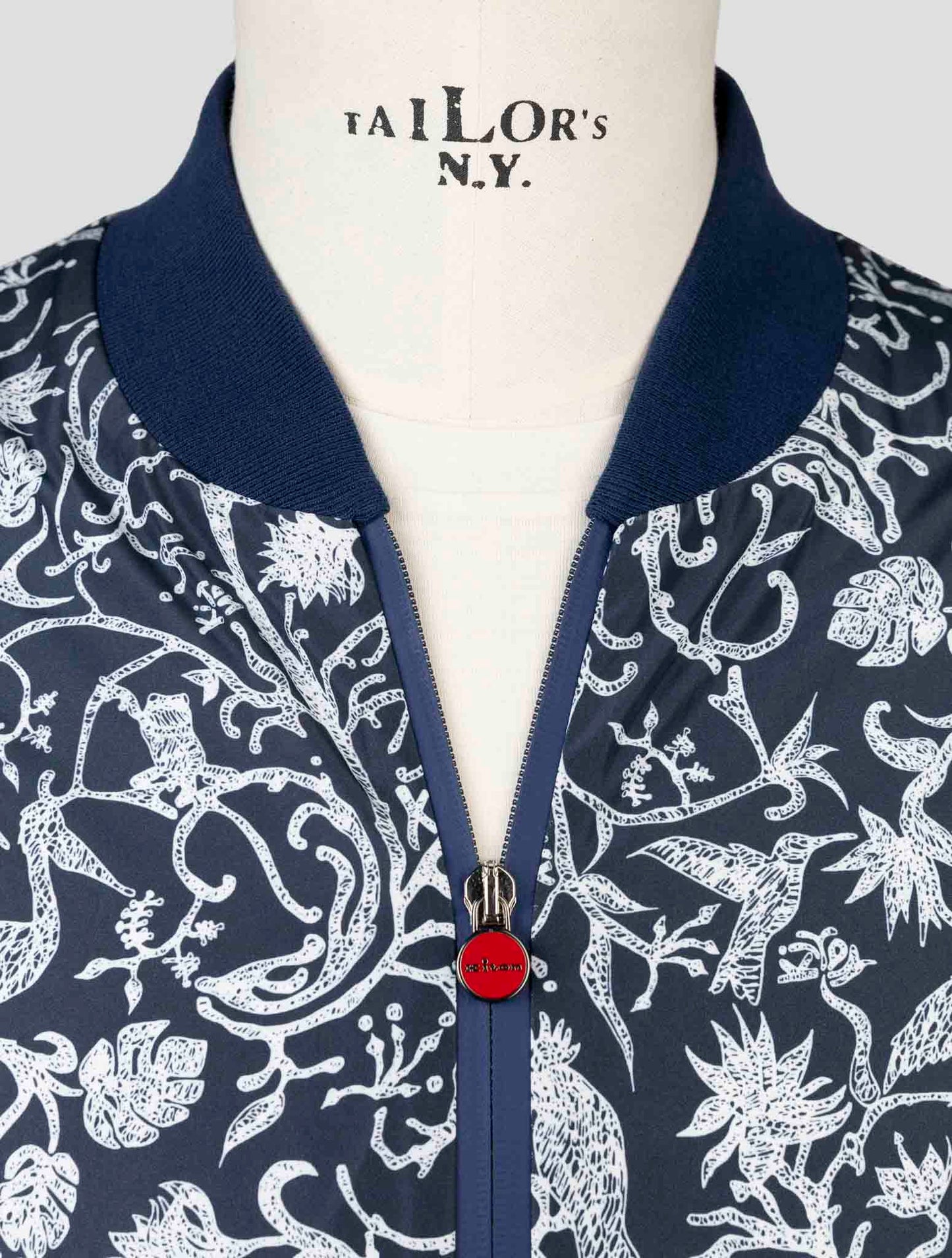 Kiton Blue Pl Coat
