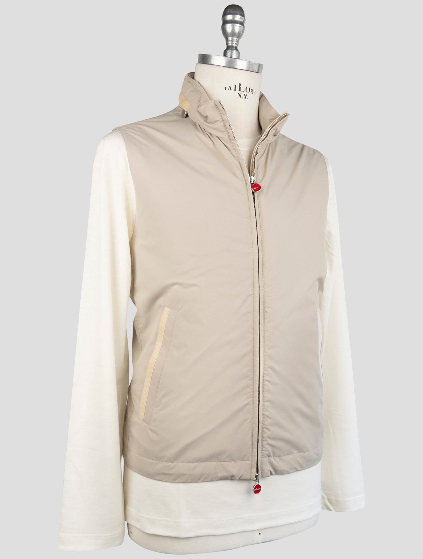 Kiton Beige Pl Gilet