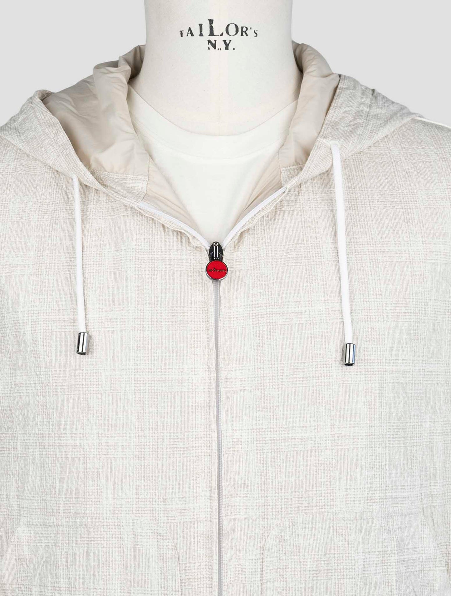 Kiton Beige Cotton Ea Gilet