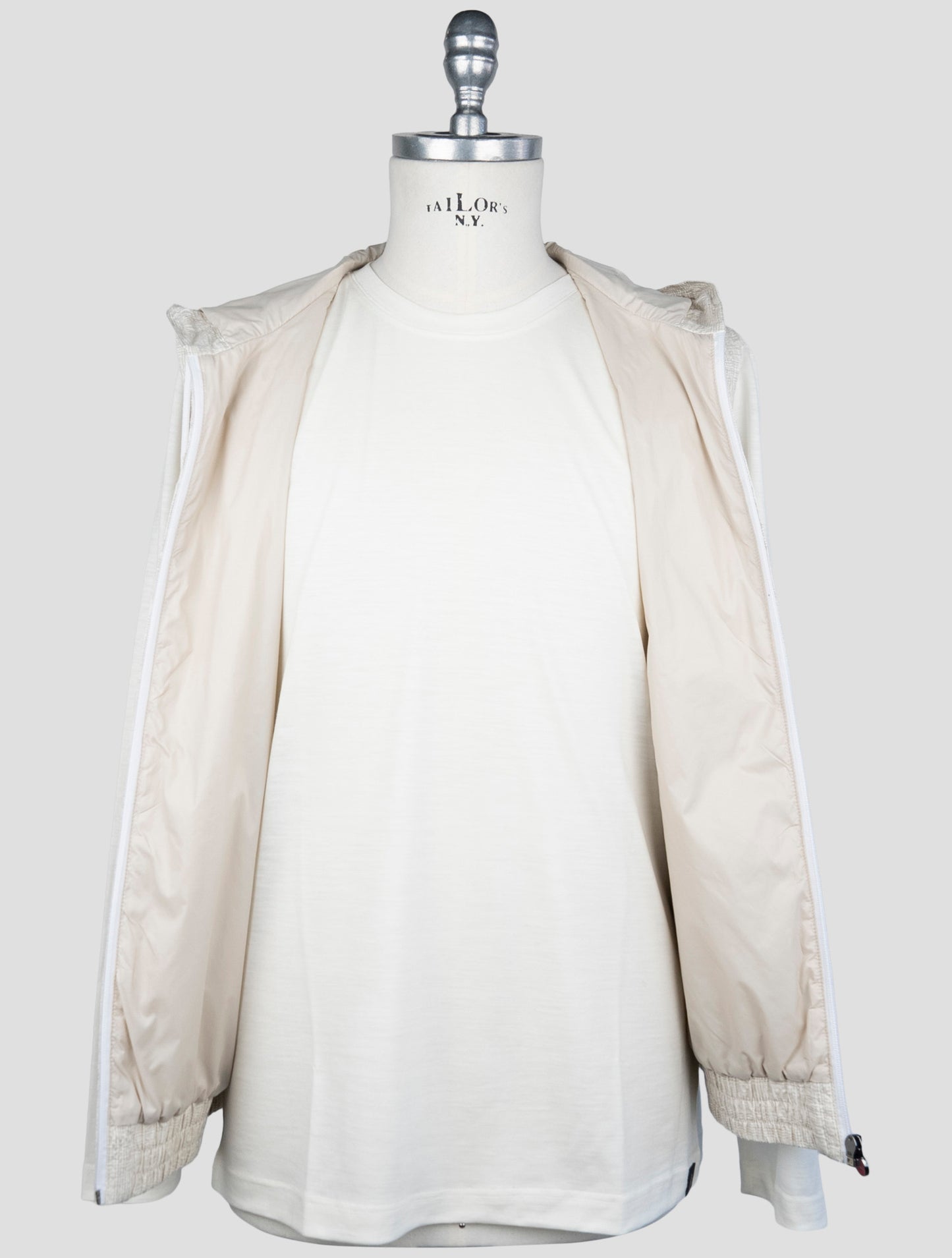 Kiton Beige Cotton Ea Gilet