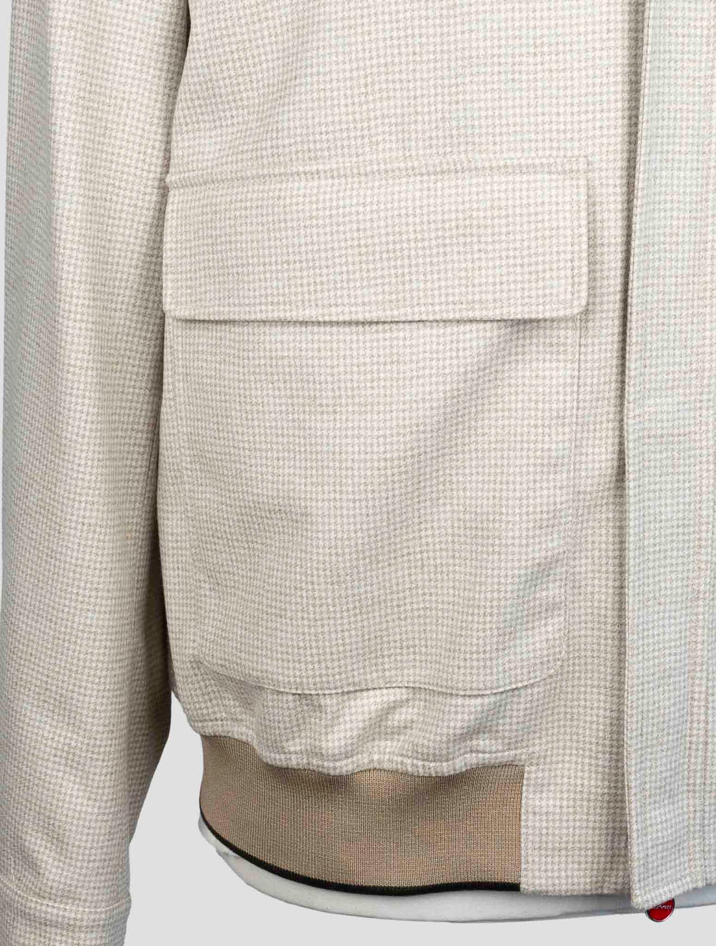 Kiton Brown Virgin Wool Coat
