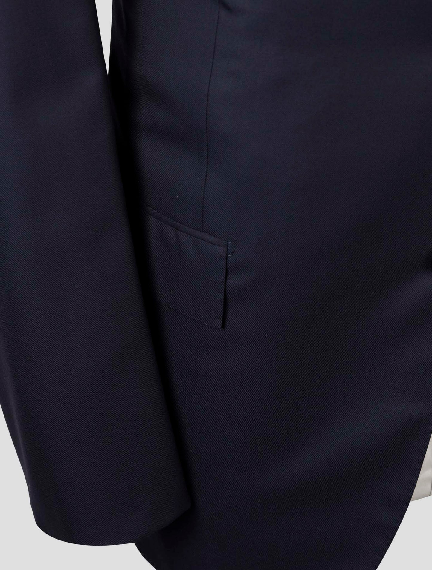 Kiton Blue Wool 14 Micron Suit