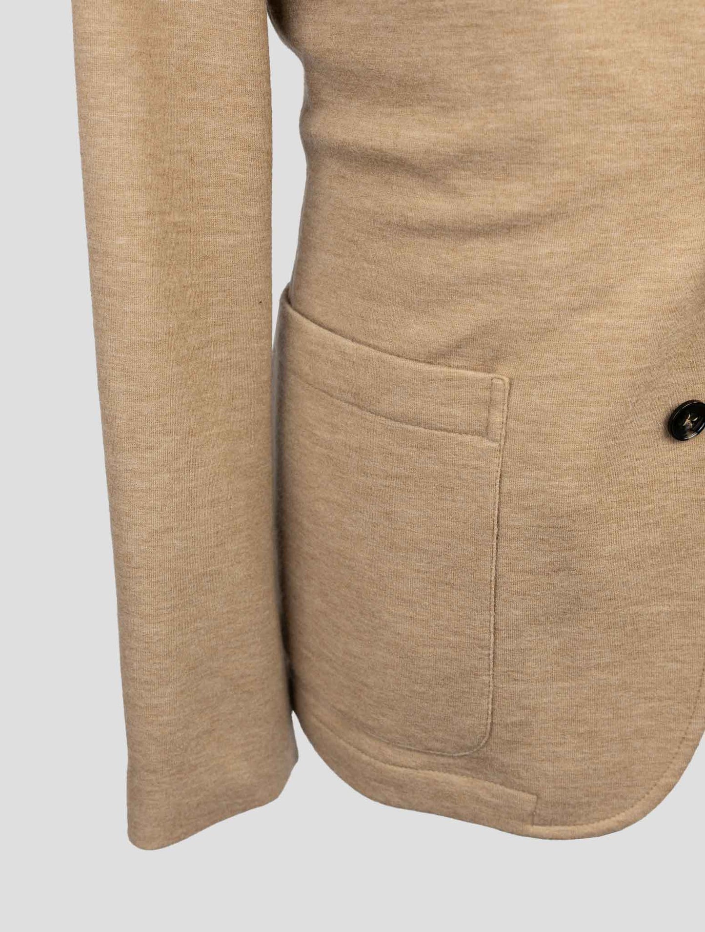 Kiton Beige Cashmere Pa Coat