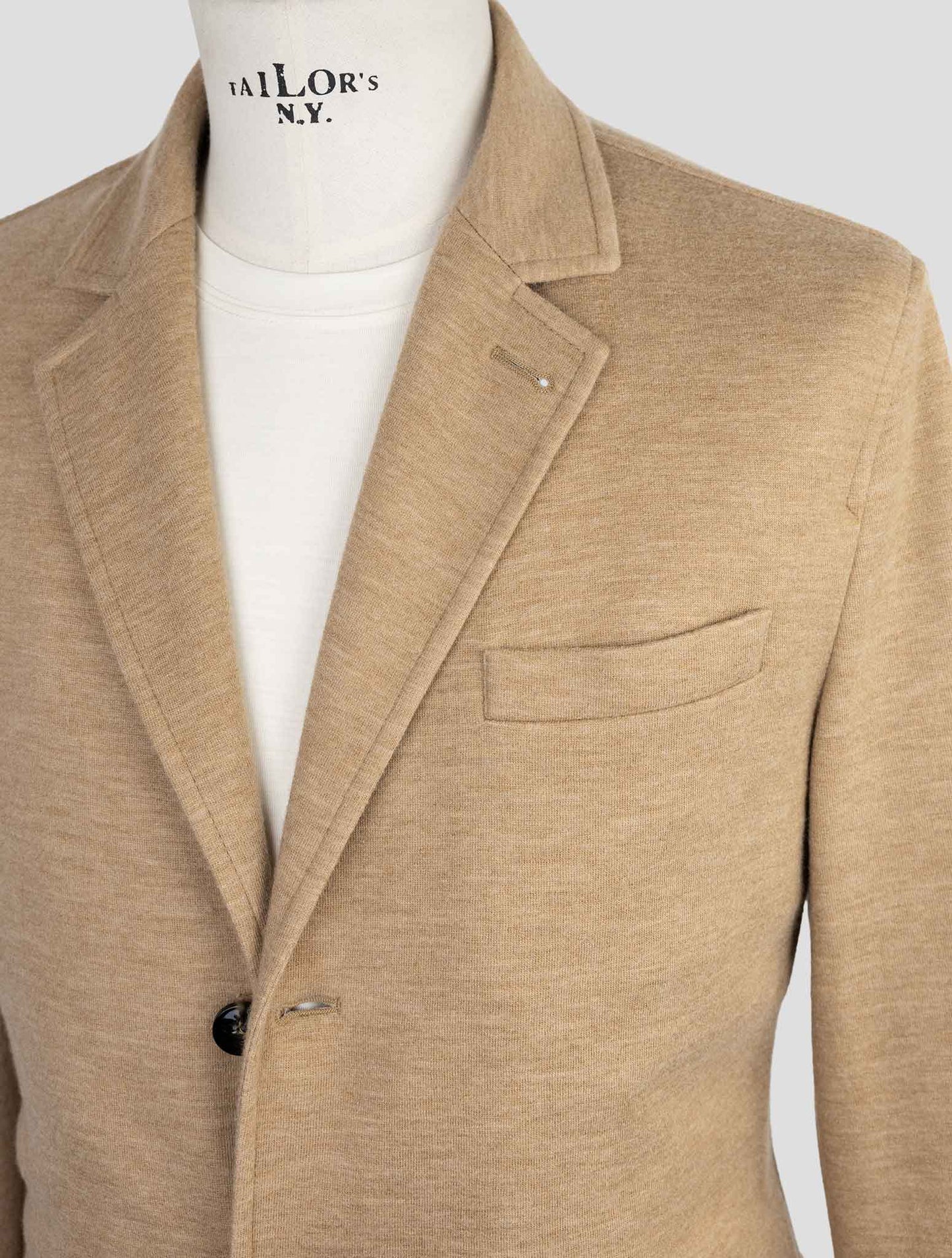 Kiton Beige Cashmere Pa Coat