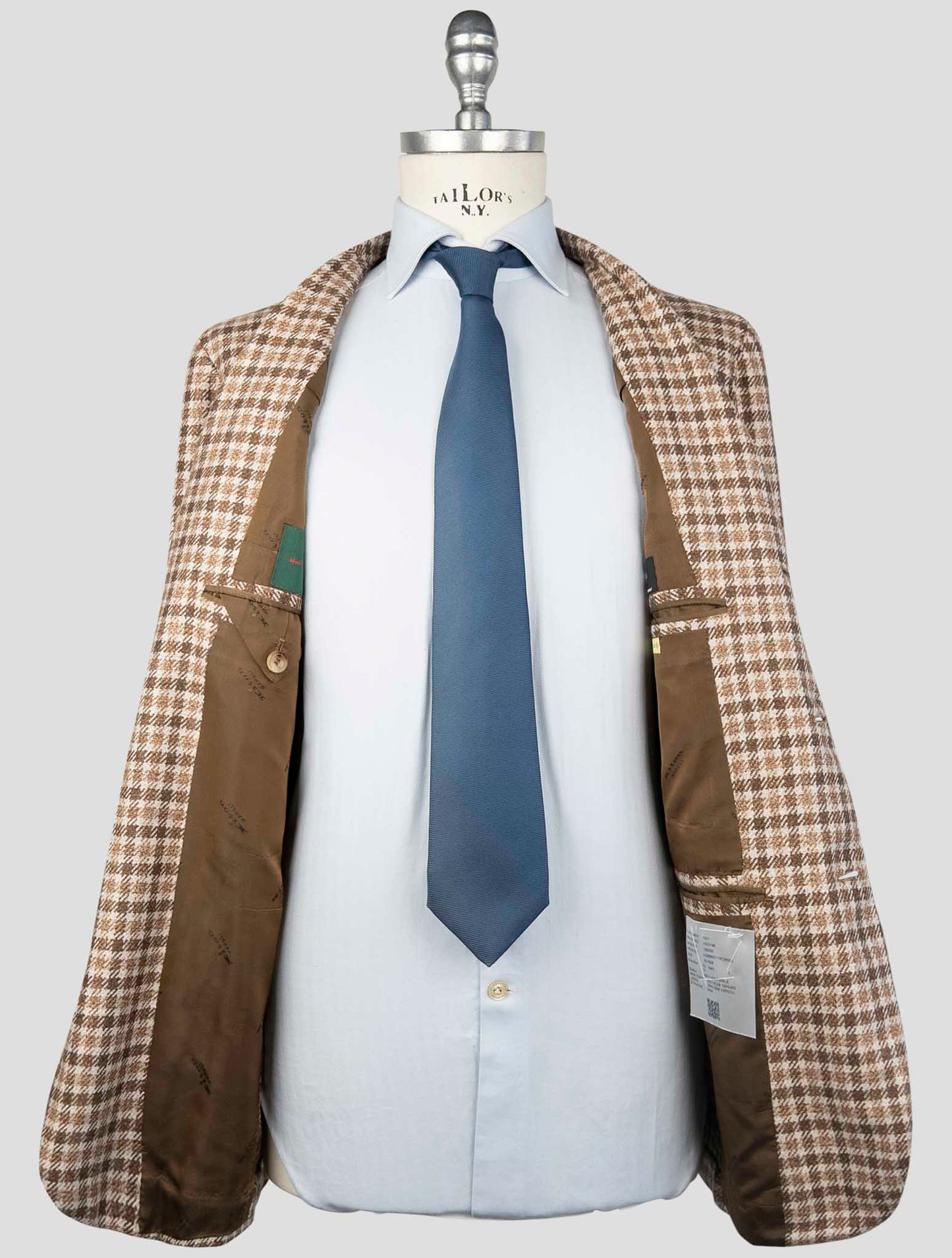 Kiton Brown Cashmere Blazer