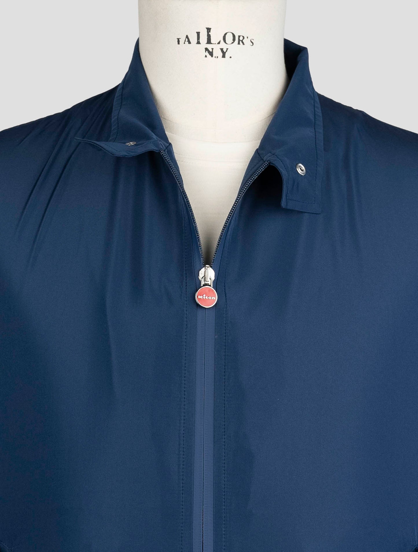 Kiton Blue Pl Coat