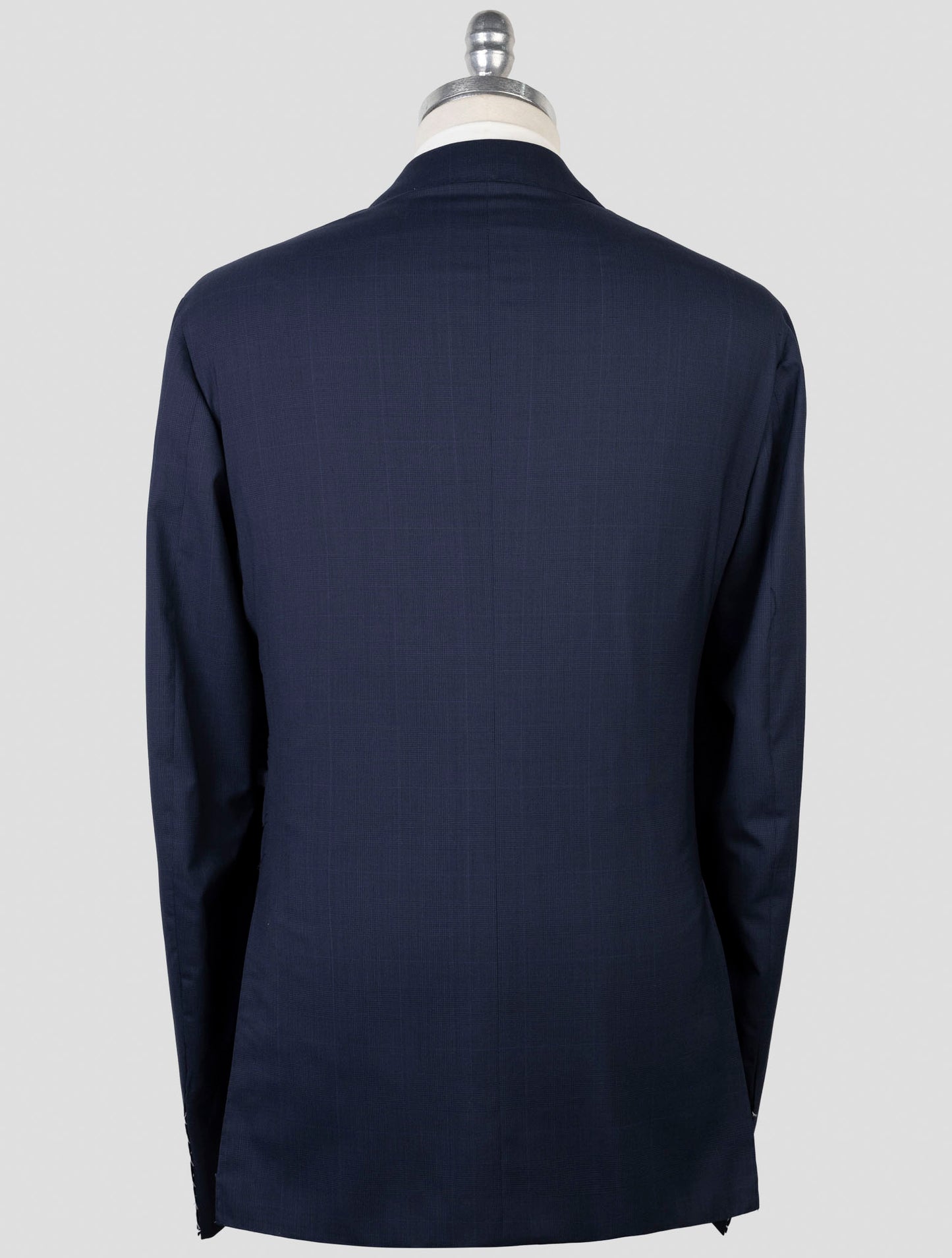 Kiton Blue Wool 150's Diamante Blue Suit