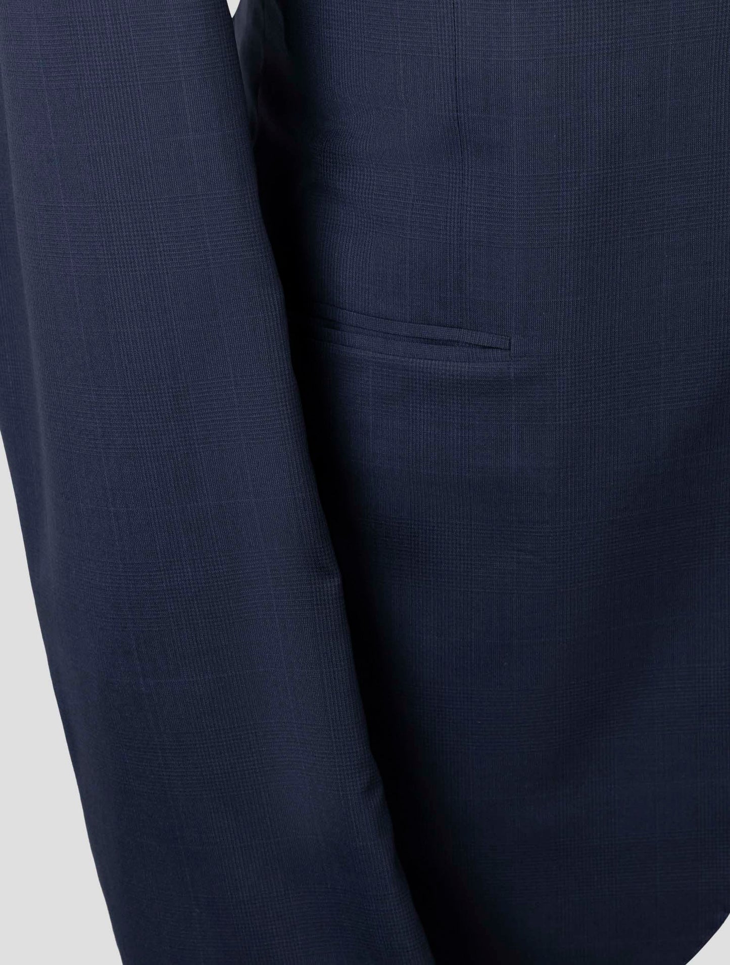 Kiton Blue Wool 150's Diamante Blue Suit