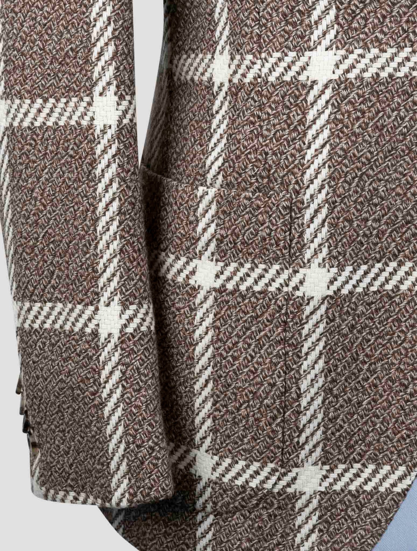 Kiton Brown Cashmere Blazer