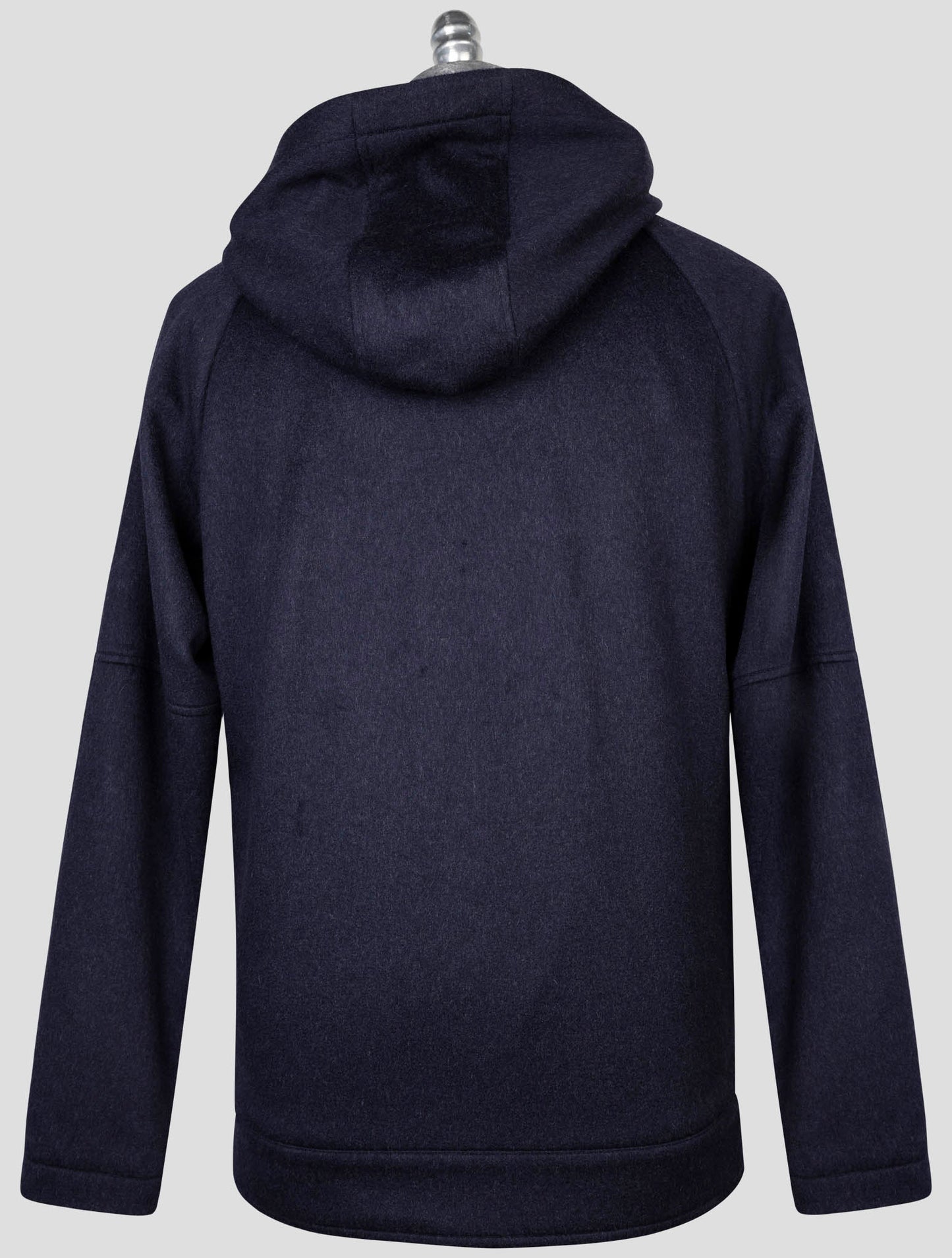 kiton Blue Cashmere Coat