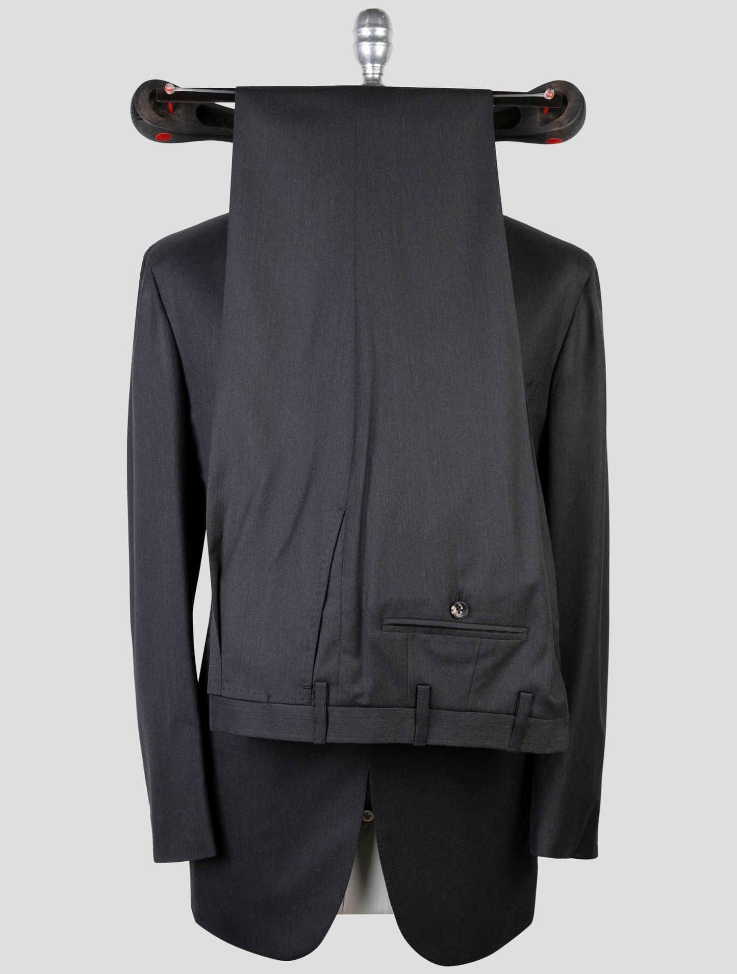 Kiton Gray Wool 14 Micron Suit