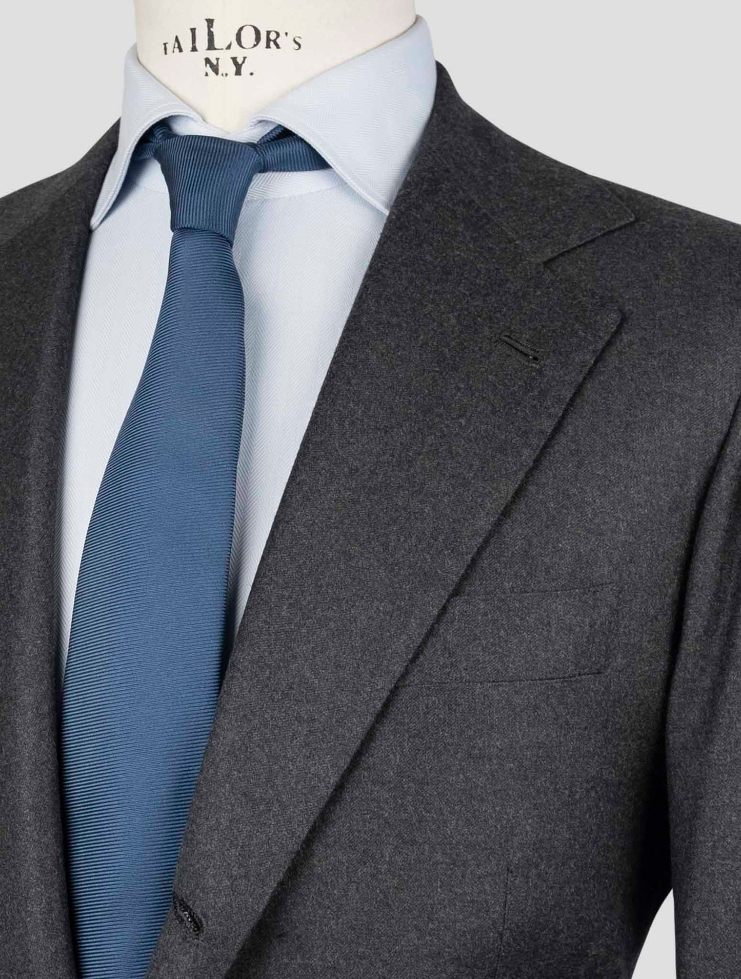 Kiton Gray Wool Blazer