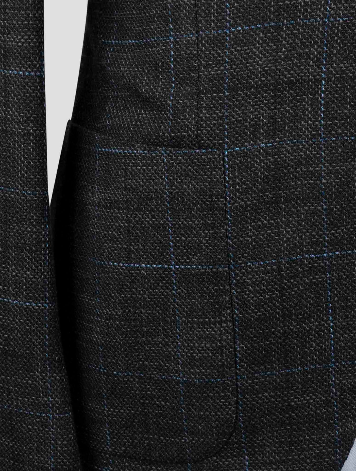 Kiton Brown Cashmere Virgin Wool Silk Cotton Pa Blazer