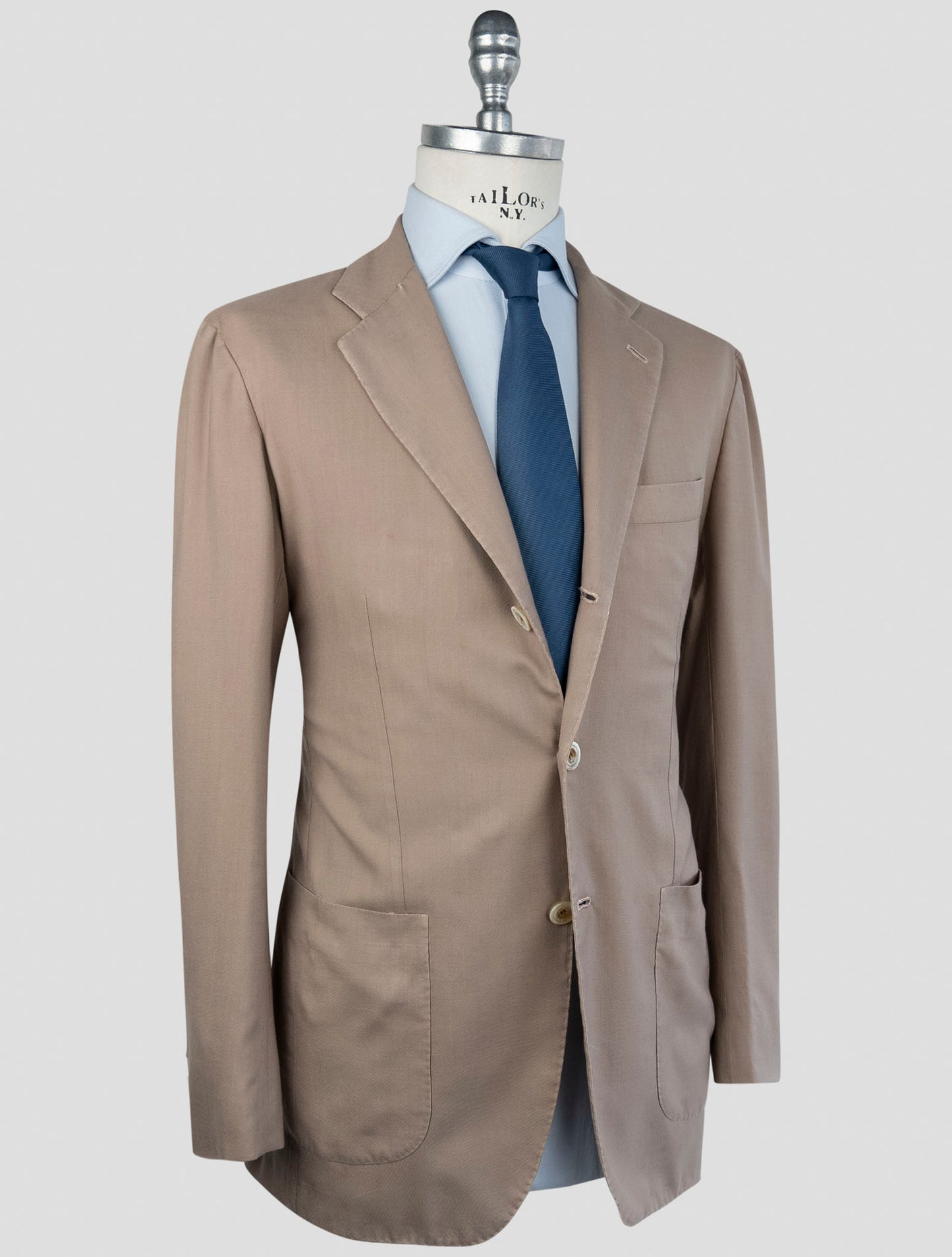 Kiton Brown Cashmere Blazer