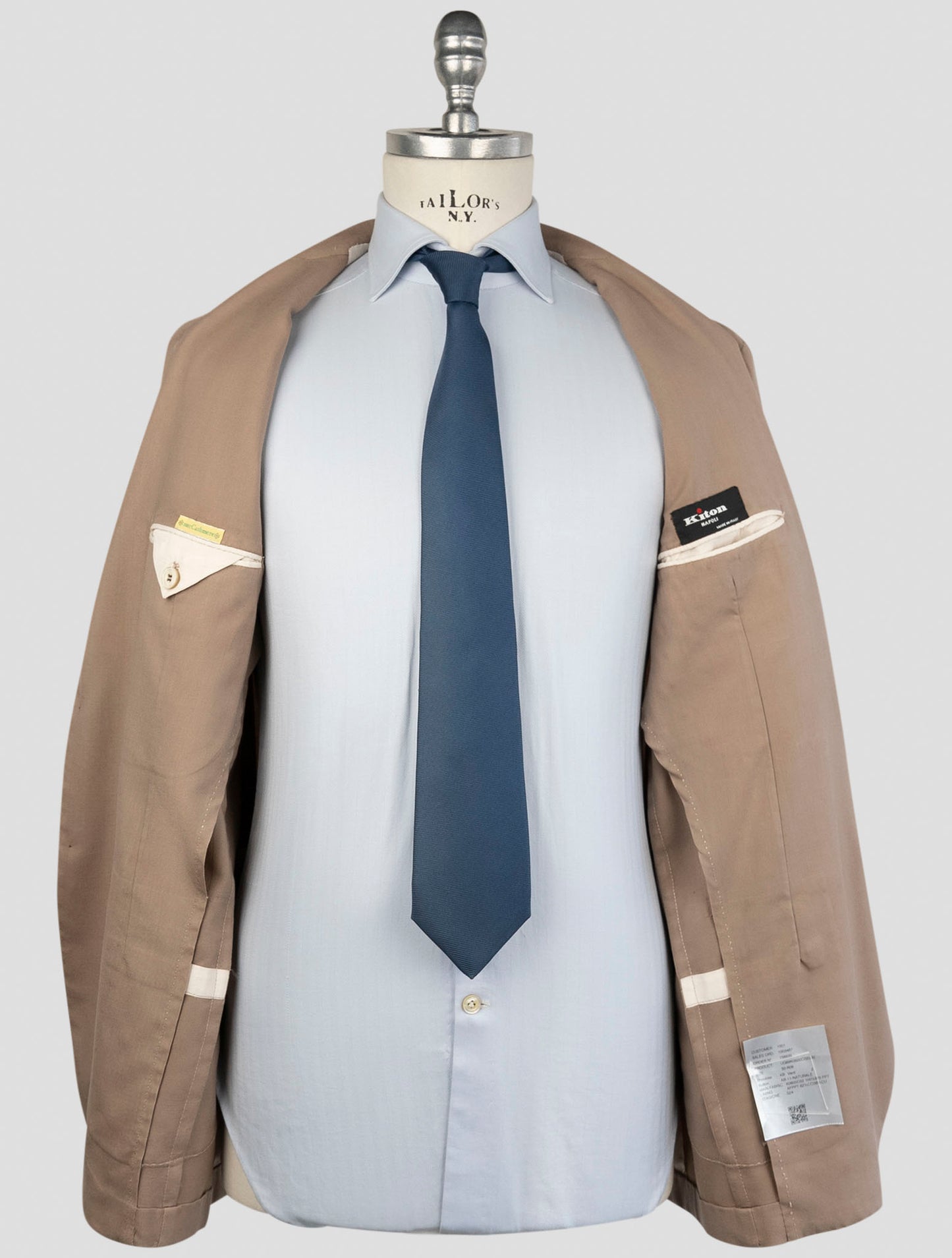 Kiton Brown Cashmere Blazer