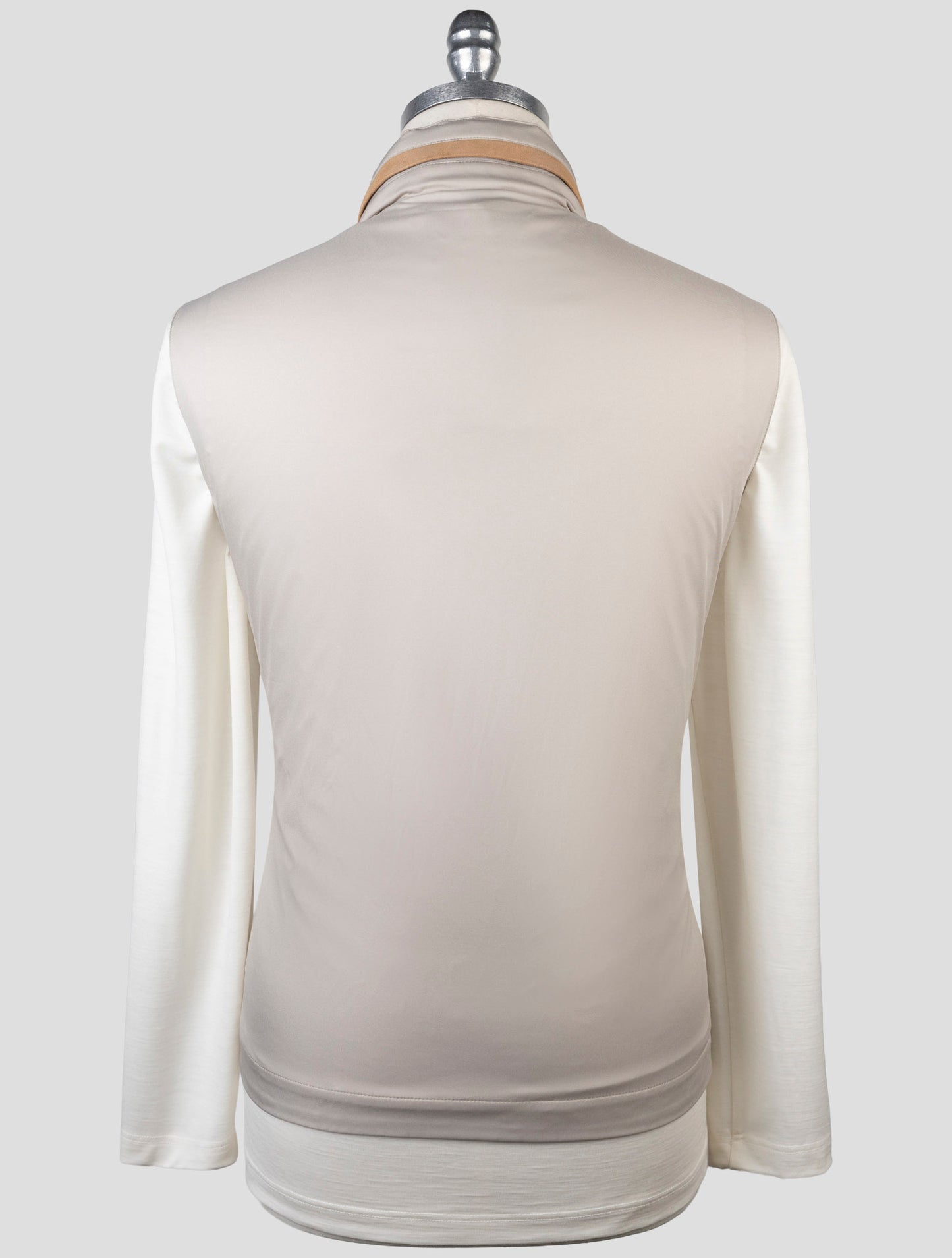 Kiton Taupe Gilet für Herren