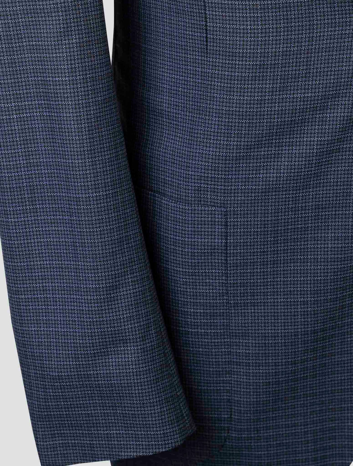 Kiton Blue Virgin Wool 14 Micron Suit