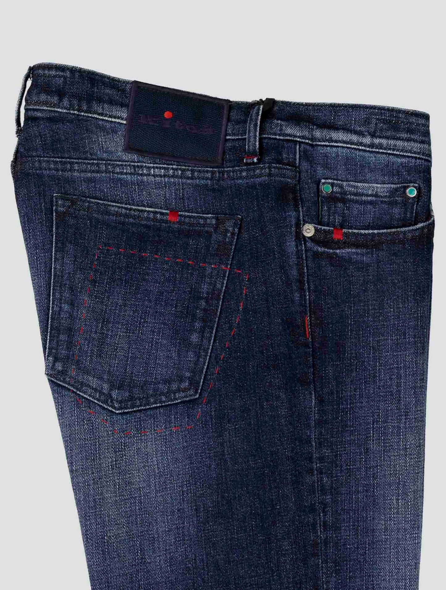 Kiton Denim Cotton Ea Jeans