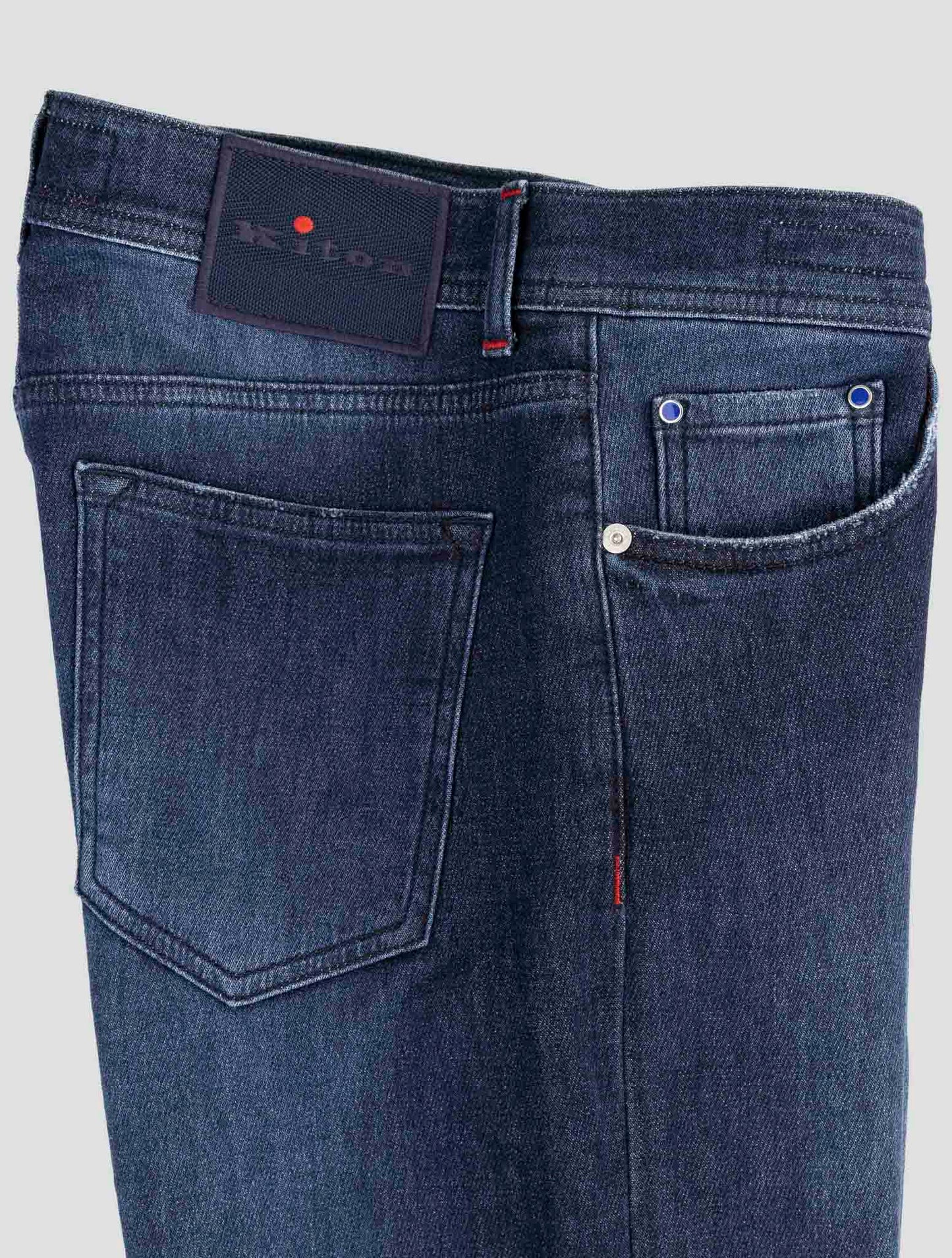 Kiton Denim Cotton Ea Jeans