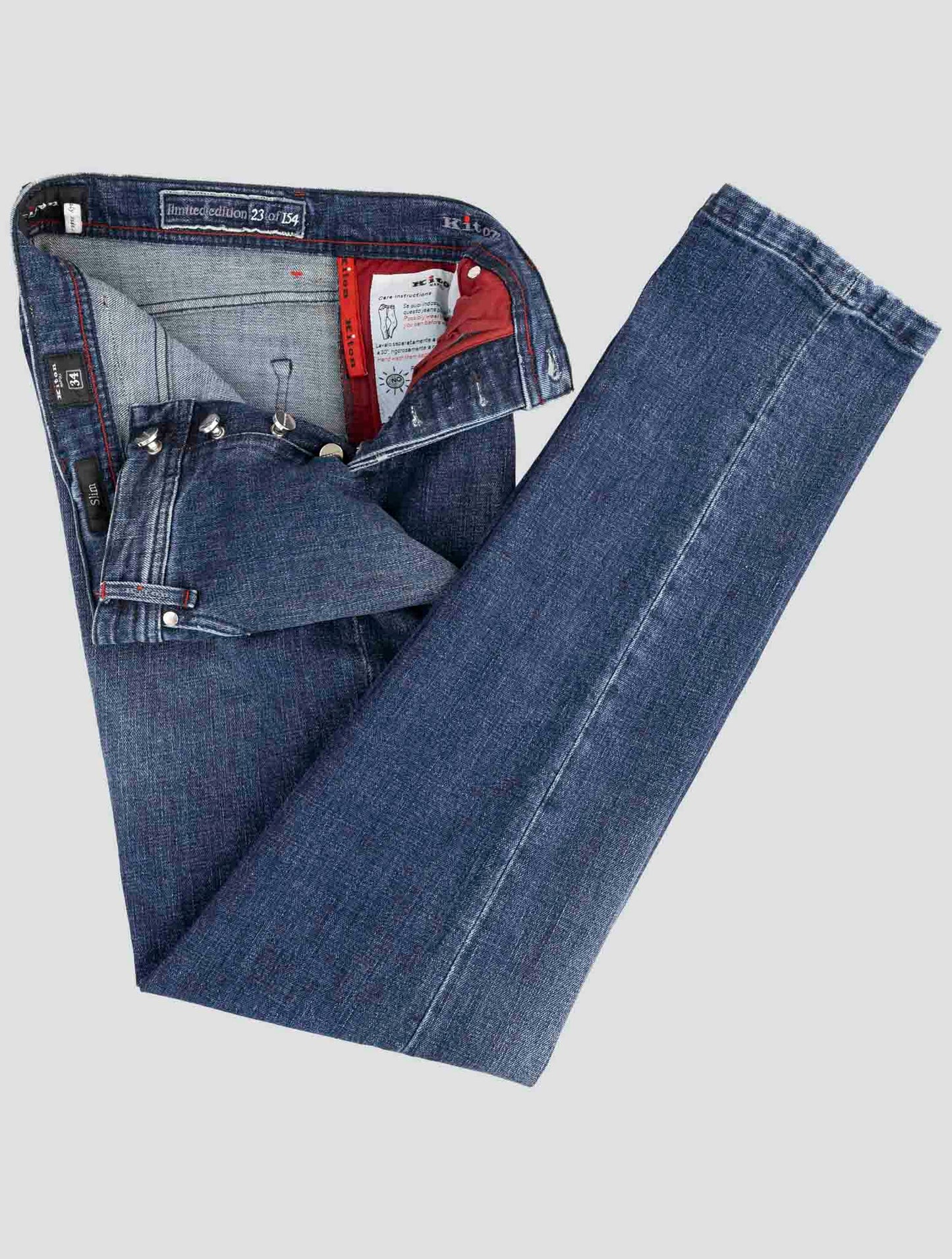 Kiton Denim Cotton Ea Limited Edition 23 of 154 Jeans