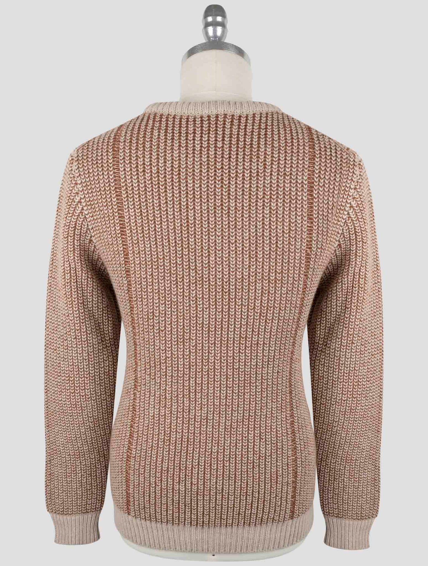 Kiton Beige Cashmere Sweater Crewneck