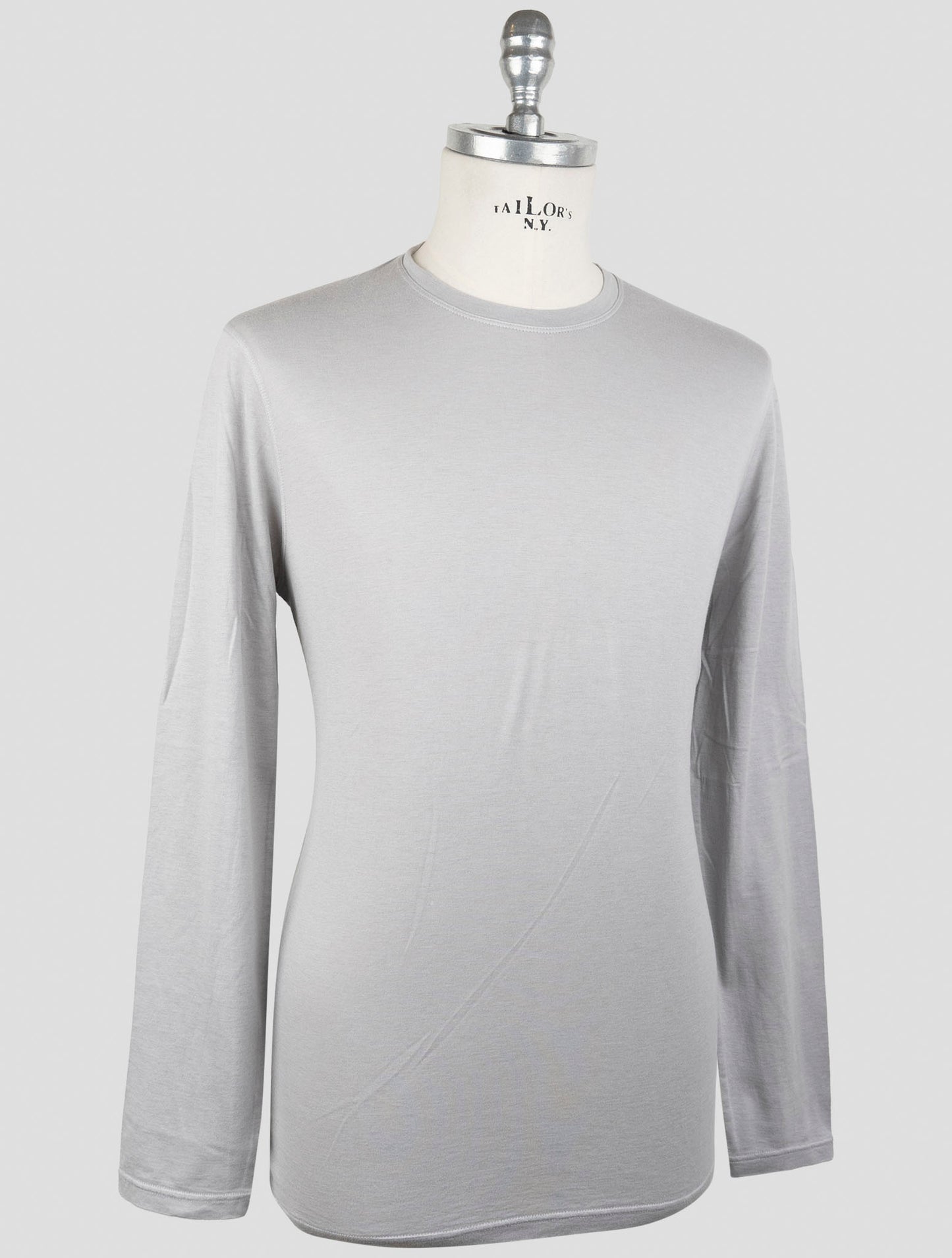 Kiotn Green Cotton Cashmere Sweater Crewneck