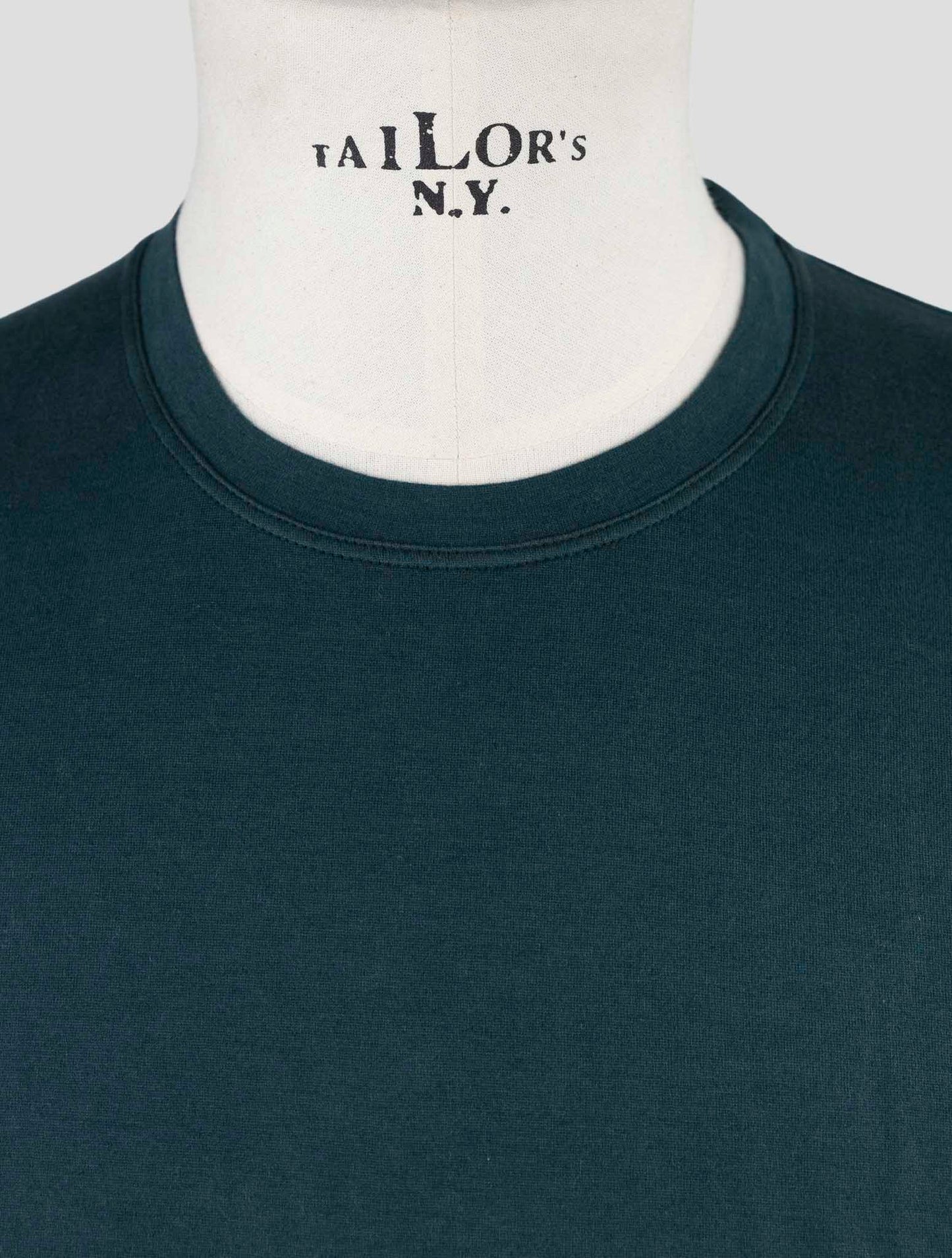 Kiton Green Cotton Cashmere T-Shirt