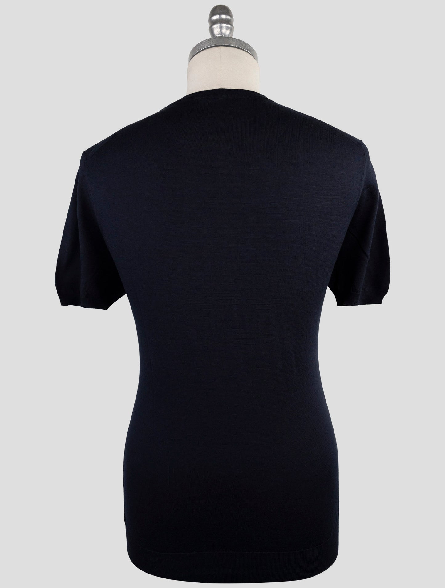 Kiton Blue Cotton Icon T-Shirt