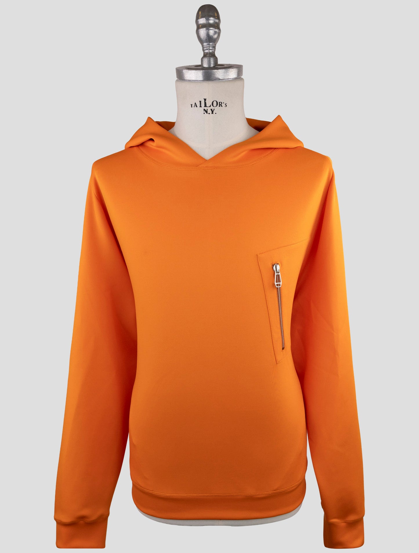 Kiton Orange Pl Ea Special Edition Plus One Sweater Hoodie