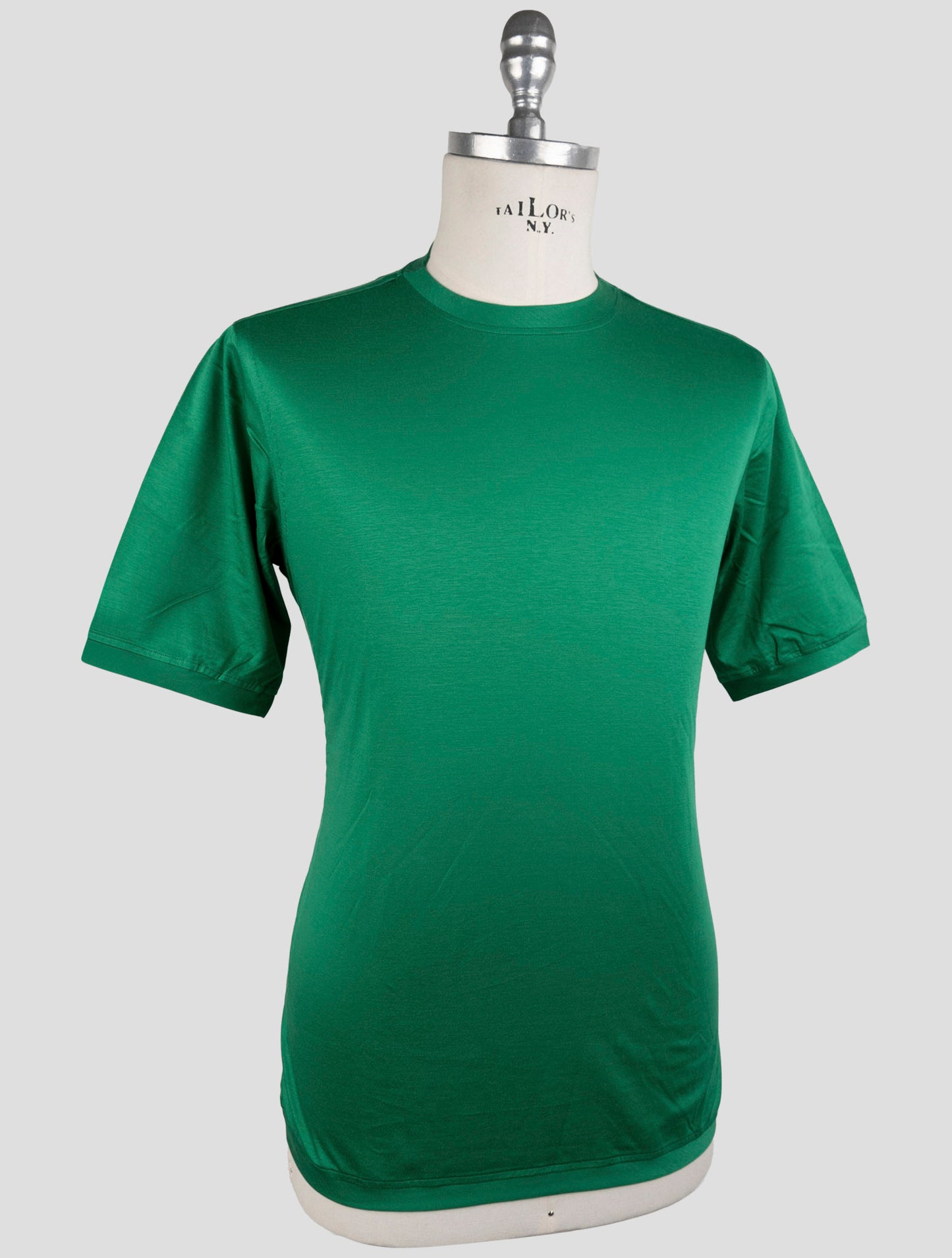Kiton Green Cotton T-Shirt