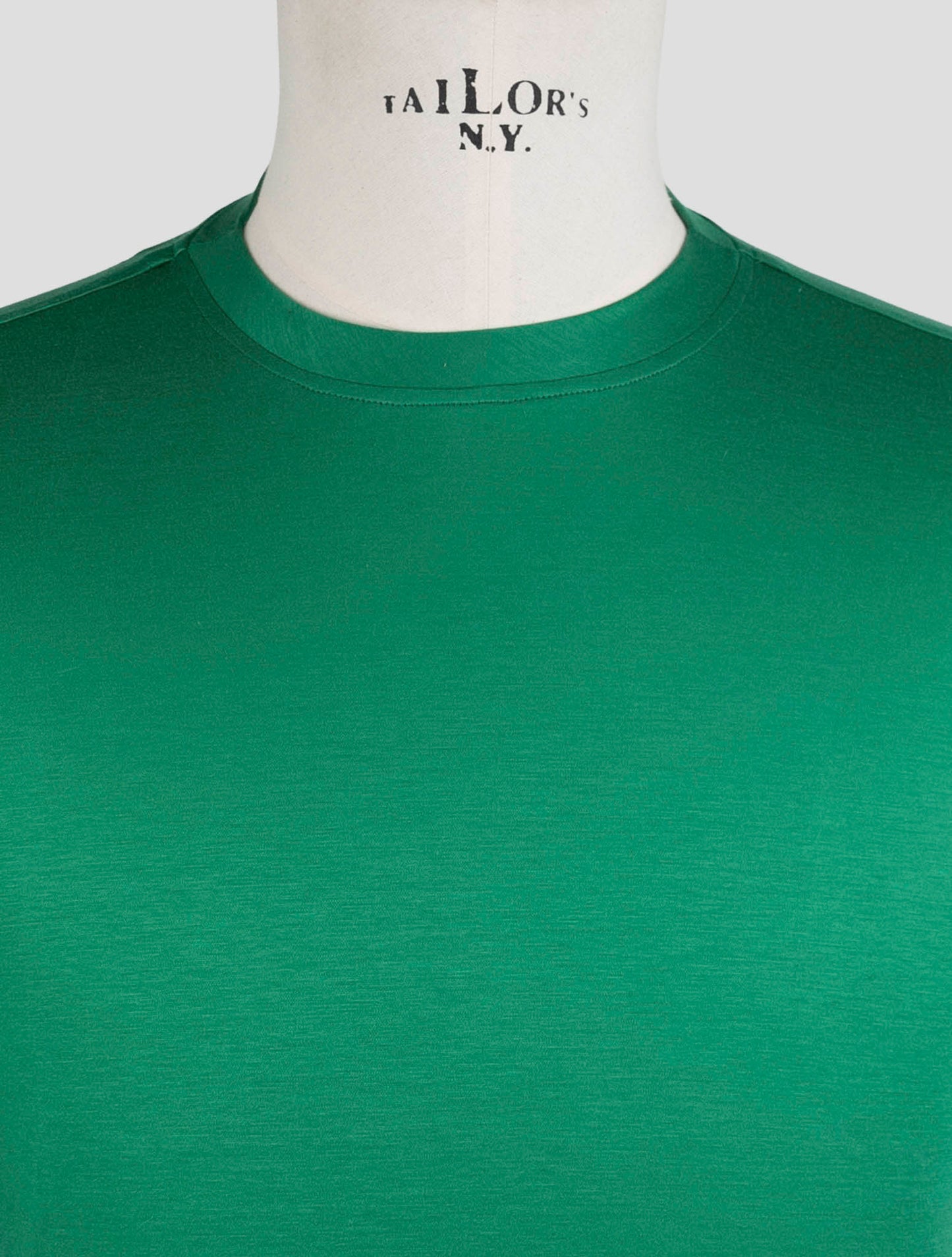 Kiton Green Cotton T-Shirt