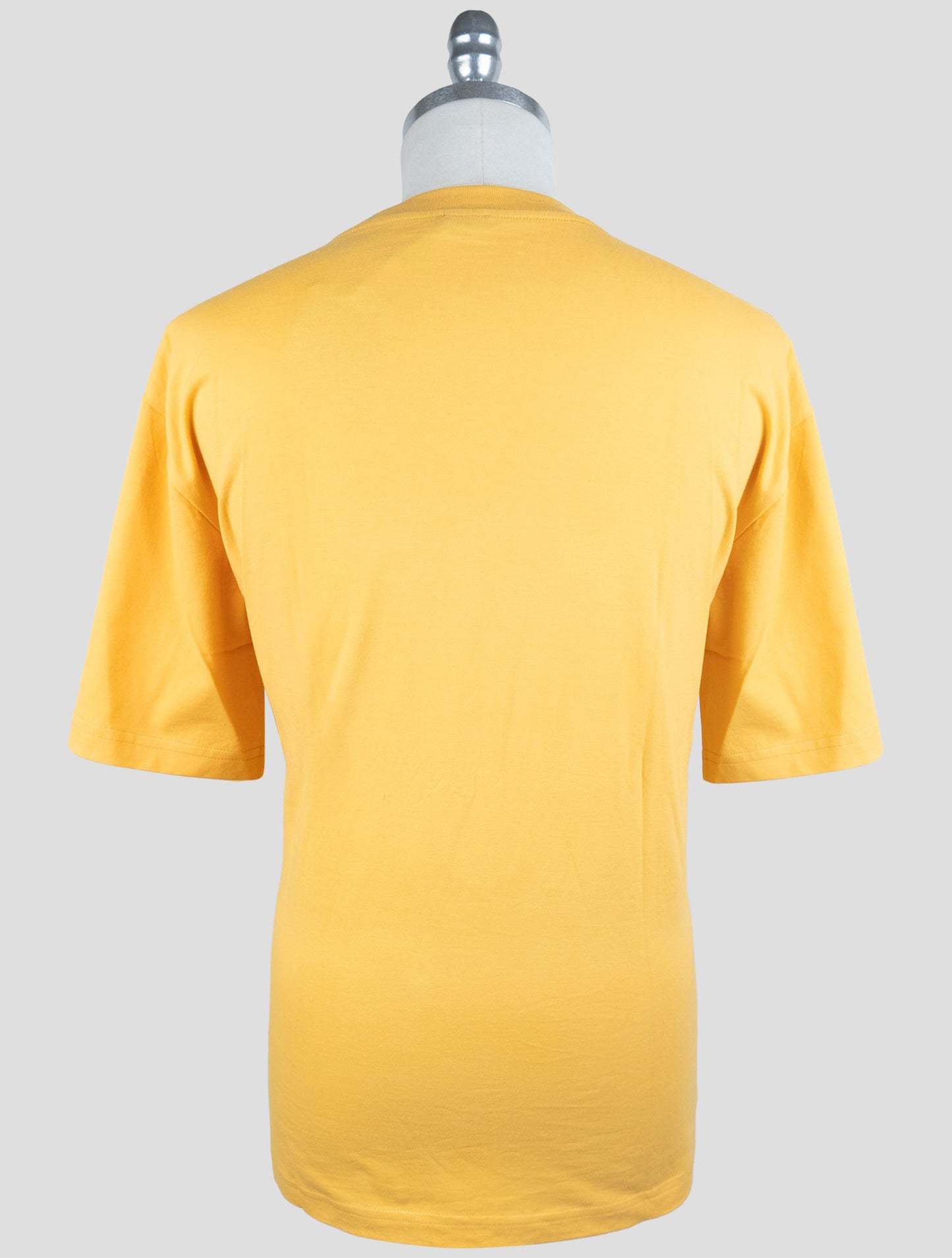 Kiton Yellow Cotton T-Shirt