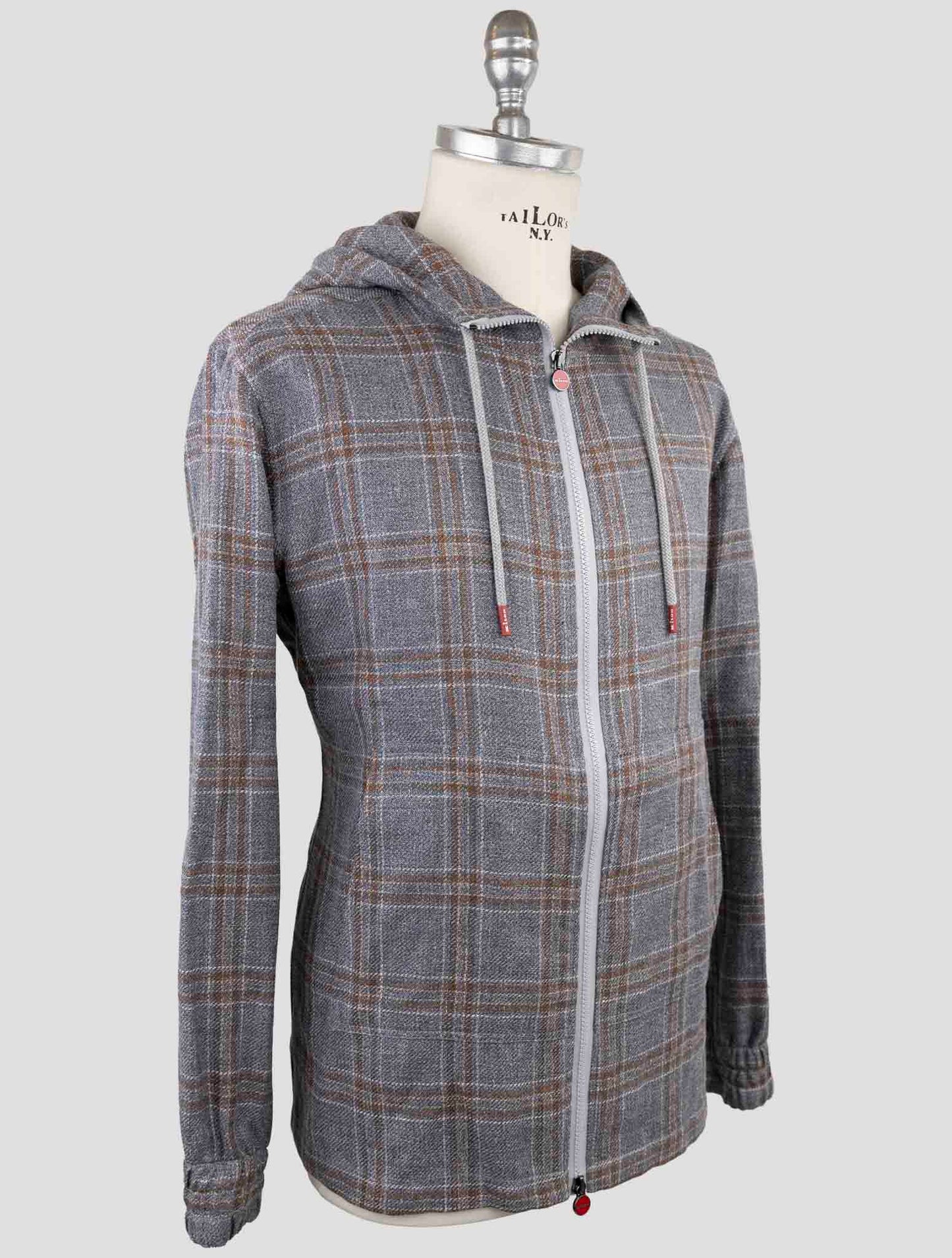 Kiton Multicolor Linen Silk Cotton Shirt Umbi
