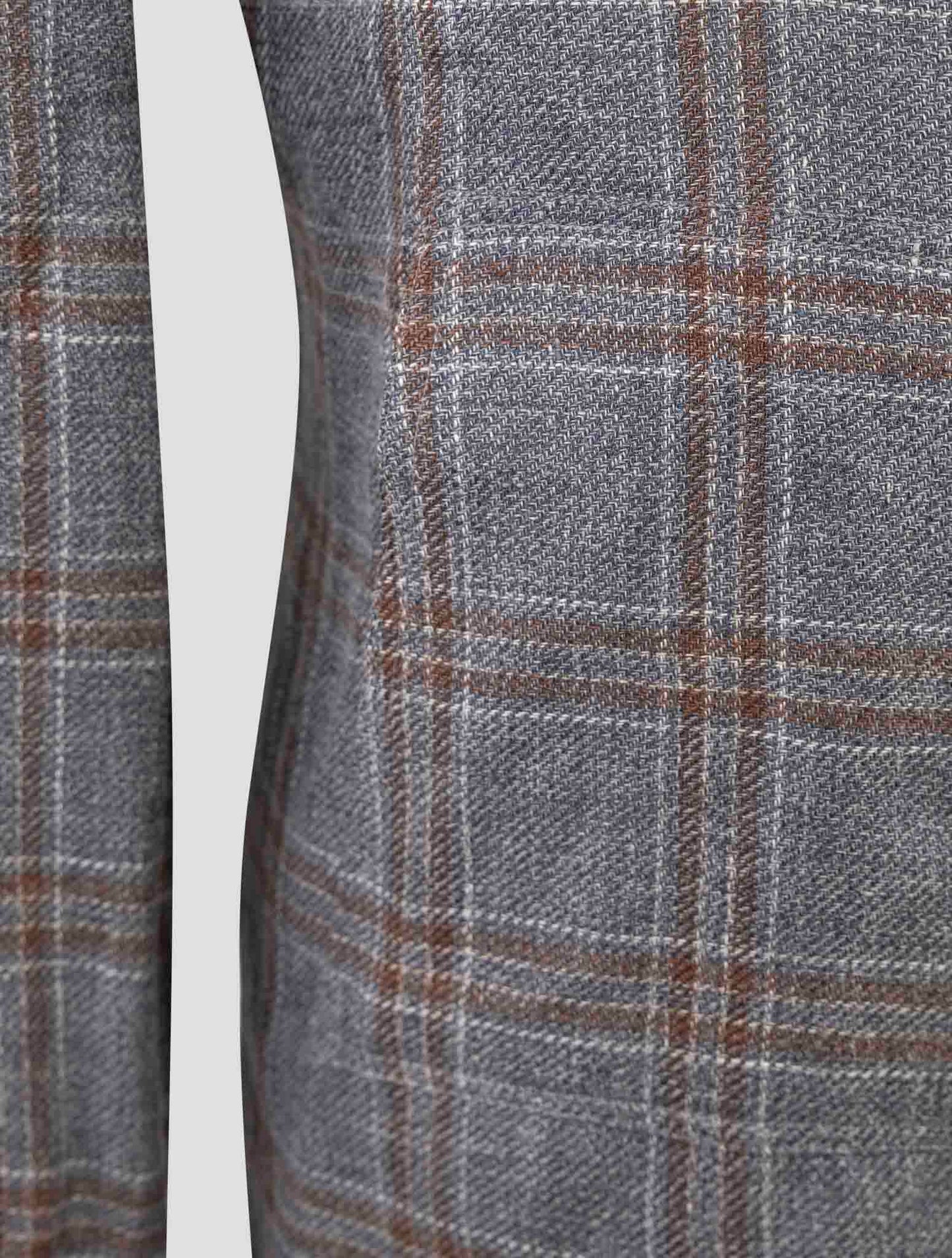 Kiton Multicolor Linen Silk Cotton Shirt Umbi