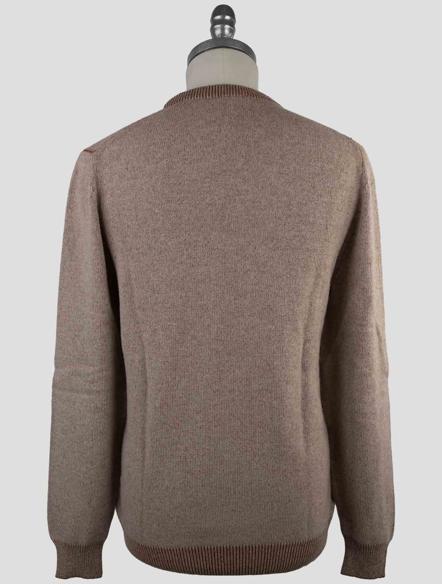 Kiton Beige Cashmere Sweater Crewneck