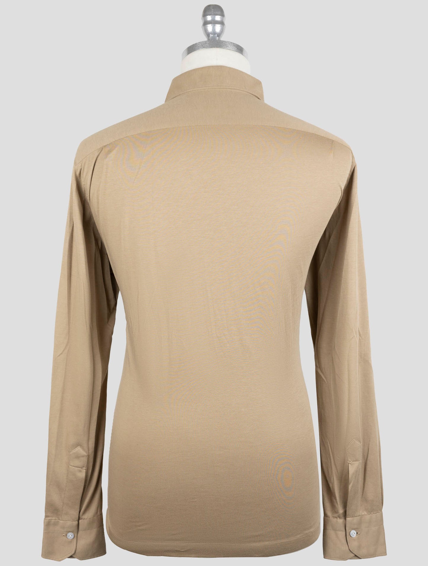 Kiton Brown Cotton Sweater Polo
