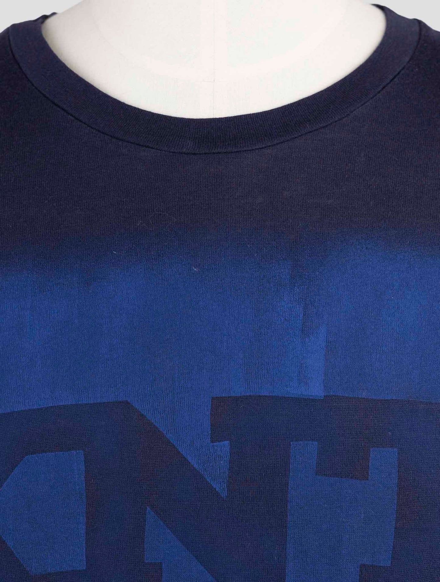 Kiton Knt Blue Cotton T-Shirt