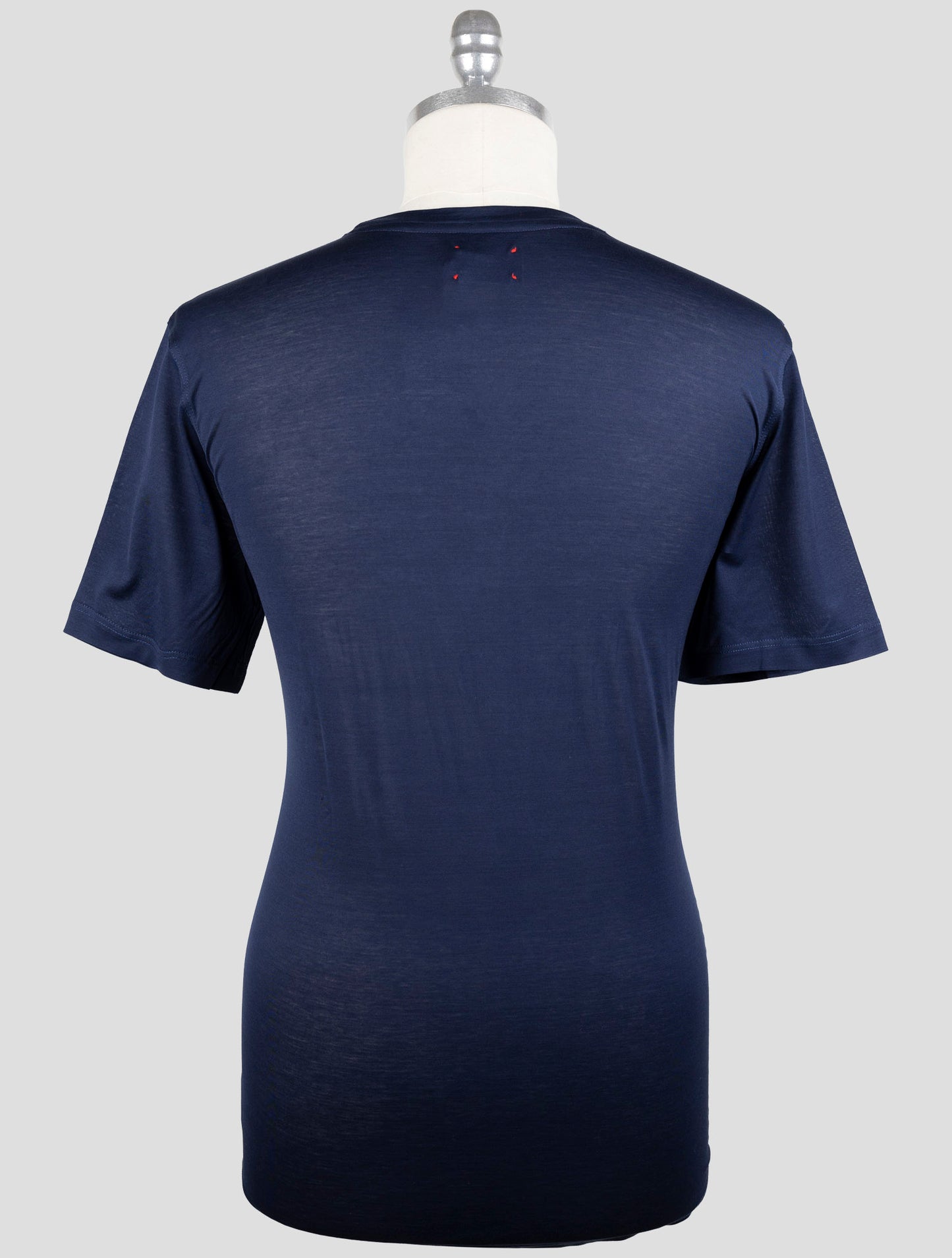 Kiton Blue Cotton T-Shirt