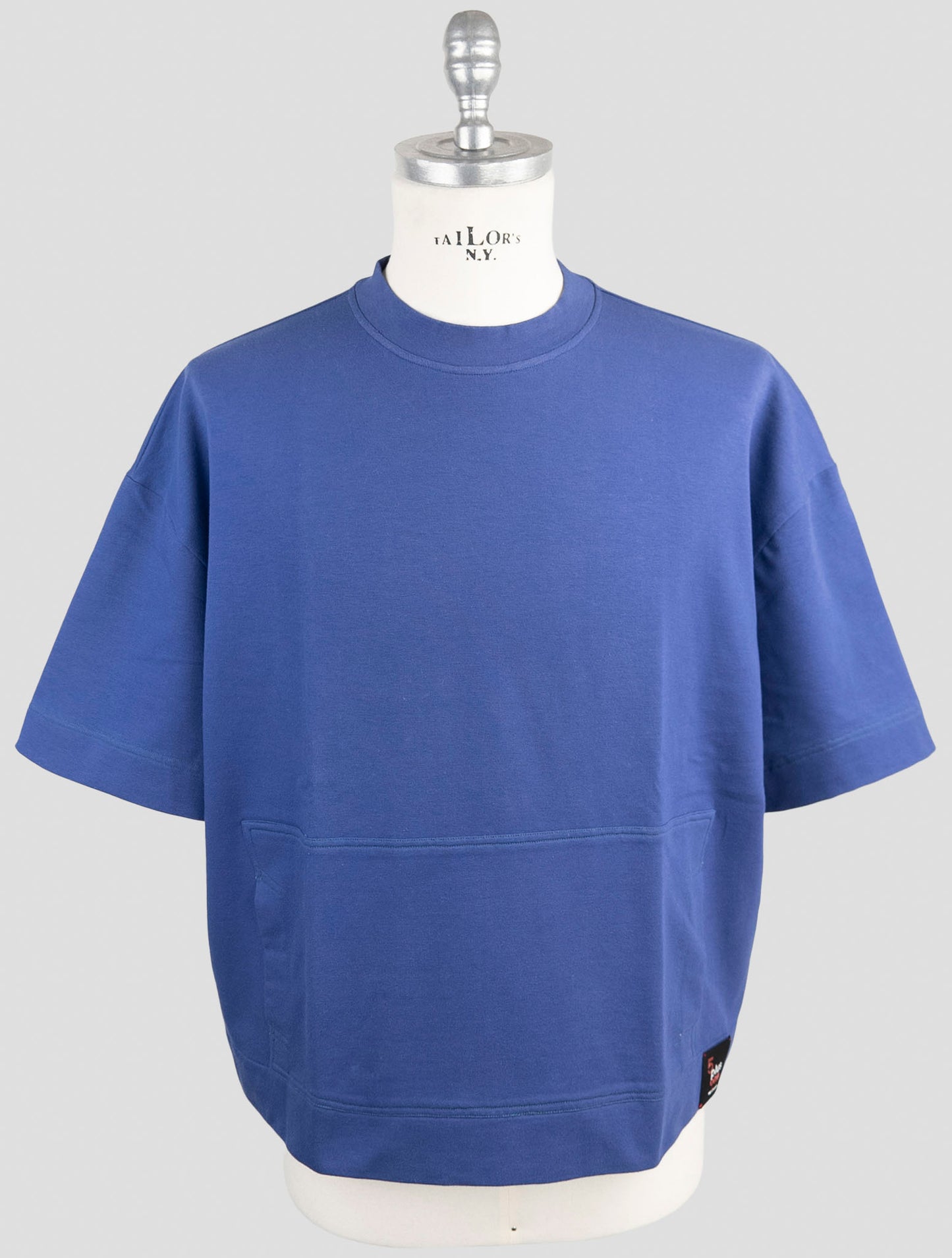 Kiton Blue Cotton Ea T-Shirt